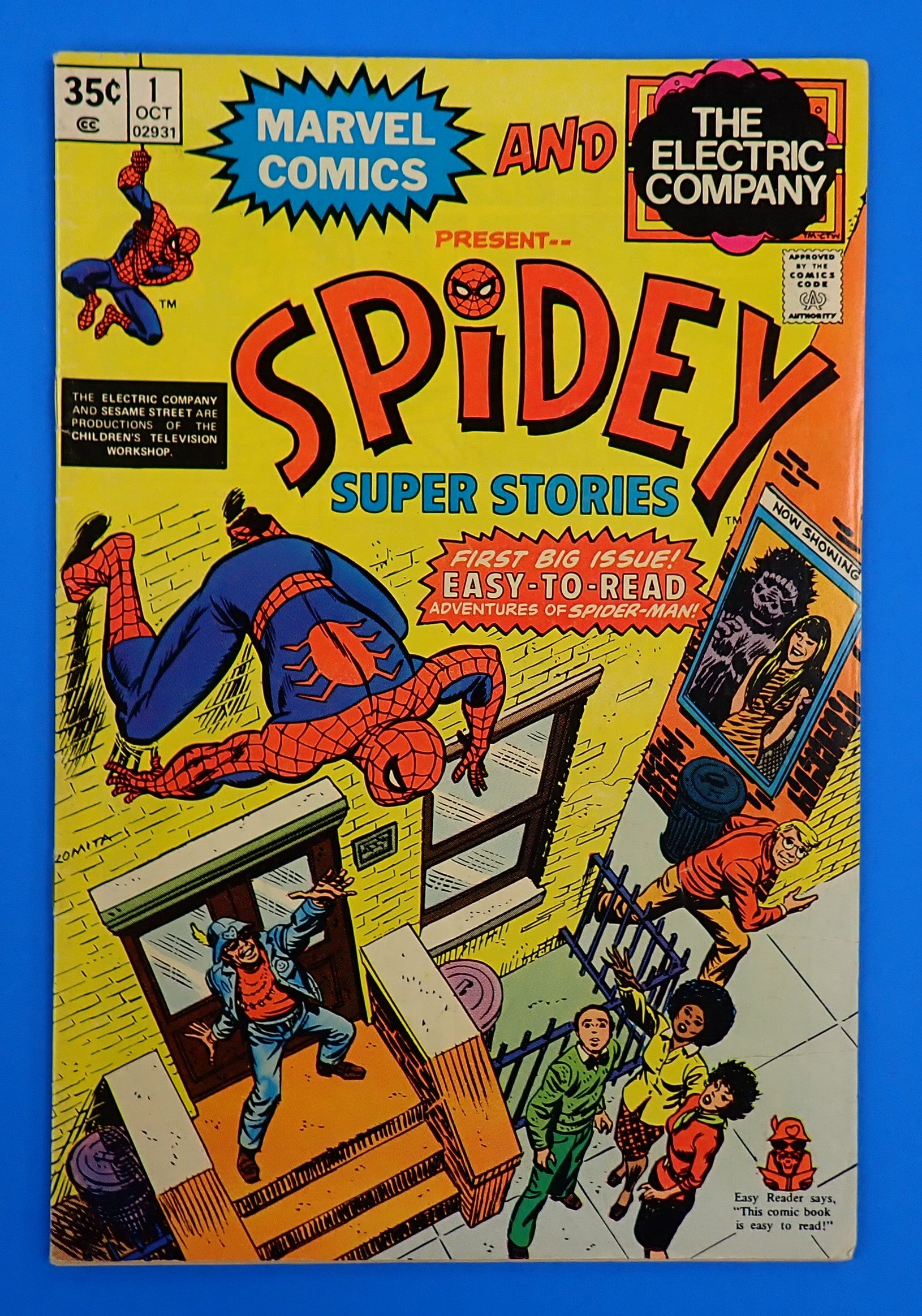 Spidey Superstories #1 (1974) - FN- (5.5) - Origin of Spider-Man Retold