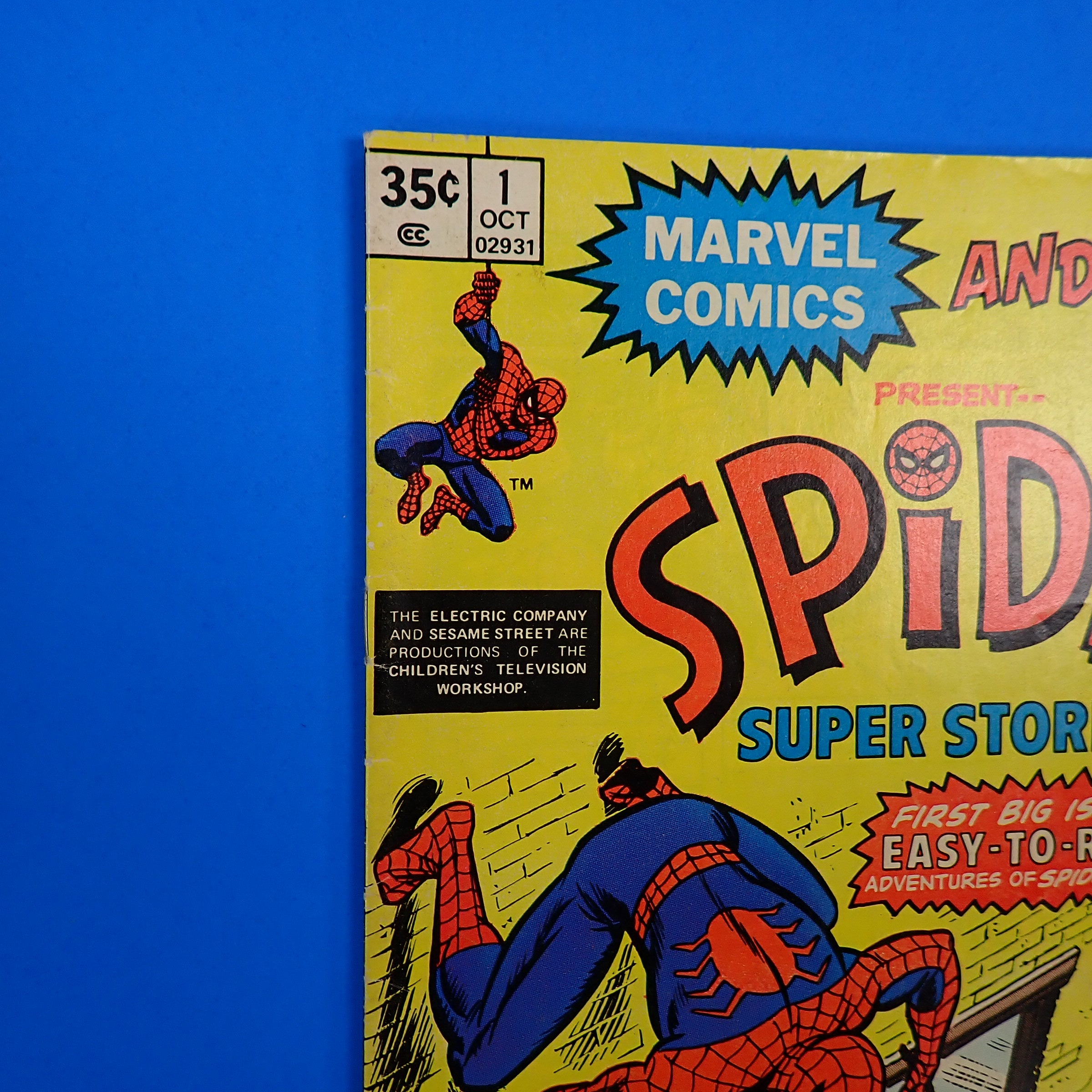 Spidey Superstories #1 (1974) - FN- (5.5) - Origin of Spider-Man Retold