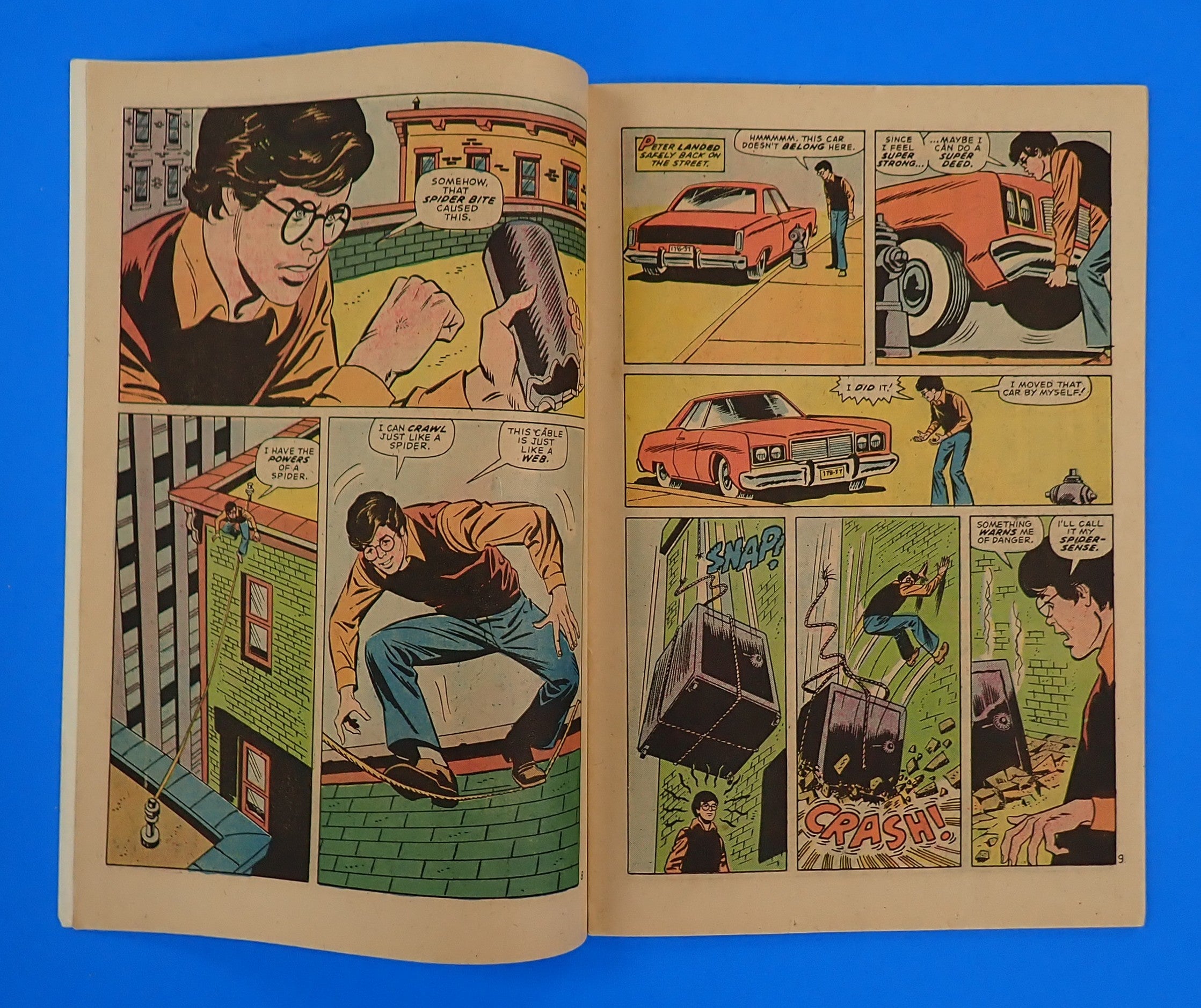 Spidey Superstories #1 (1974) - FN- (5.5) - Origin of Spider-Man Retold