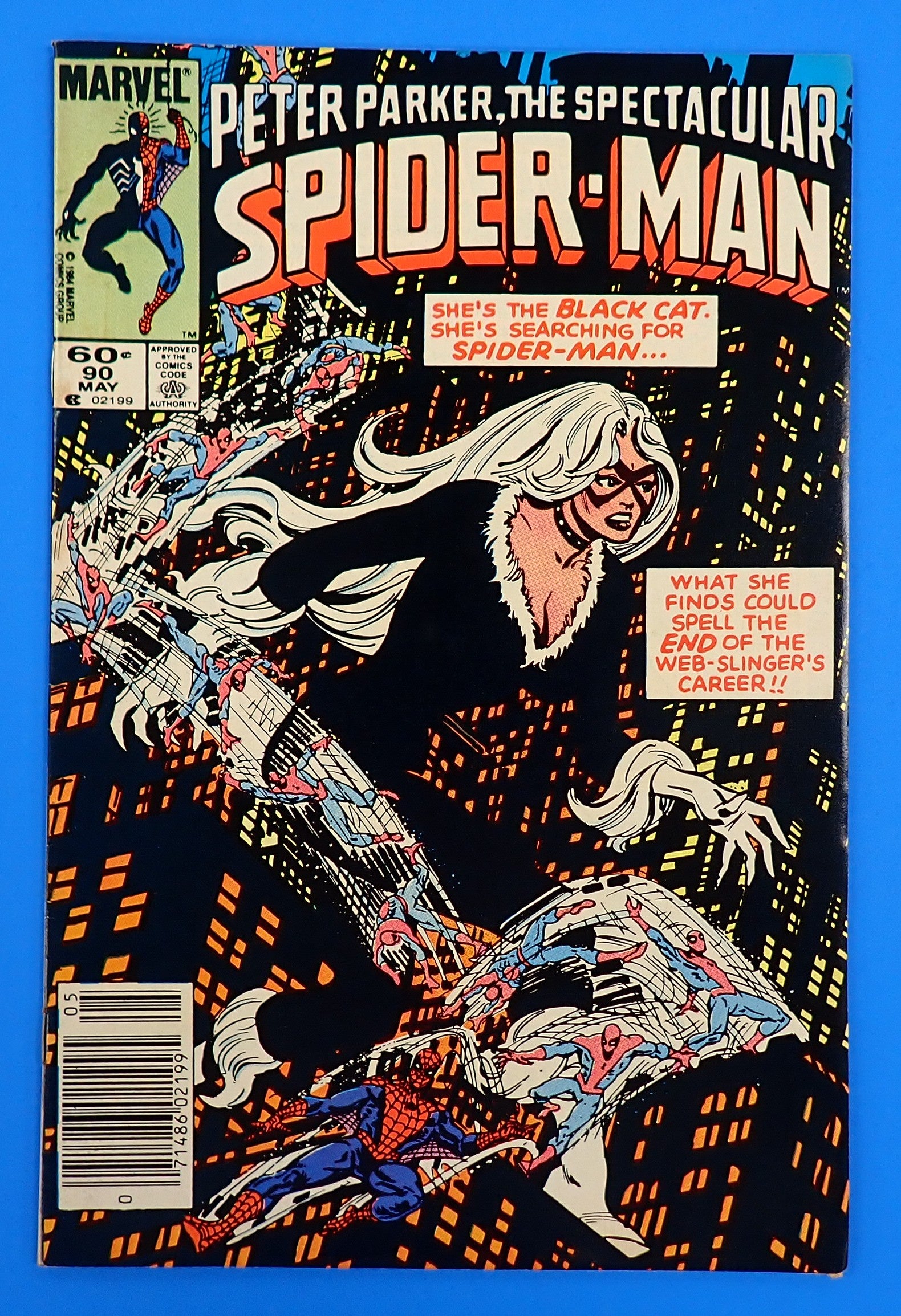 Peter Parker, Spectacular Spider-Man #1 (1984) - FN+ (6.5) - 2nd App. of Black Suit