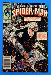 Peter Parker, Spectacular Spider-Man #1 (1984) - FN+ (6.5) - 2nd App. of Black Suit