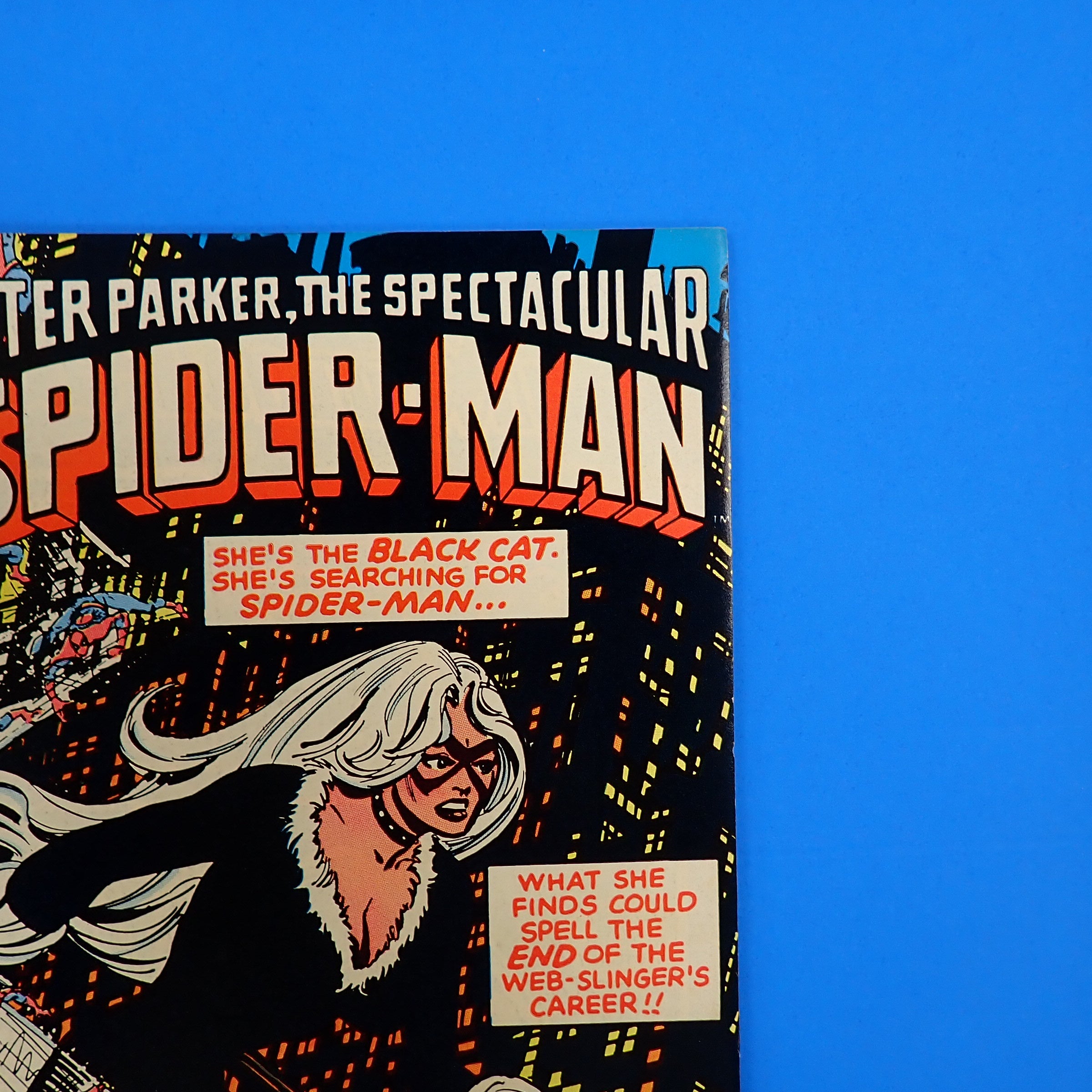 Peter Parker, Spectacular Spider-Man #1 (1984) - FN+ (6.5) - 2nd App. of Black Suit