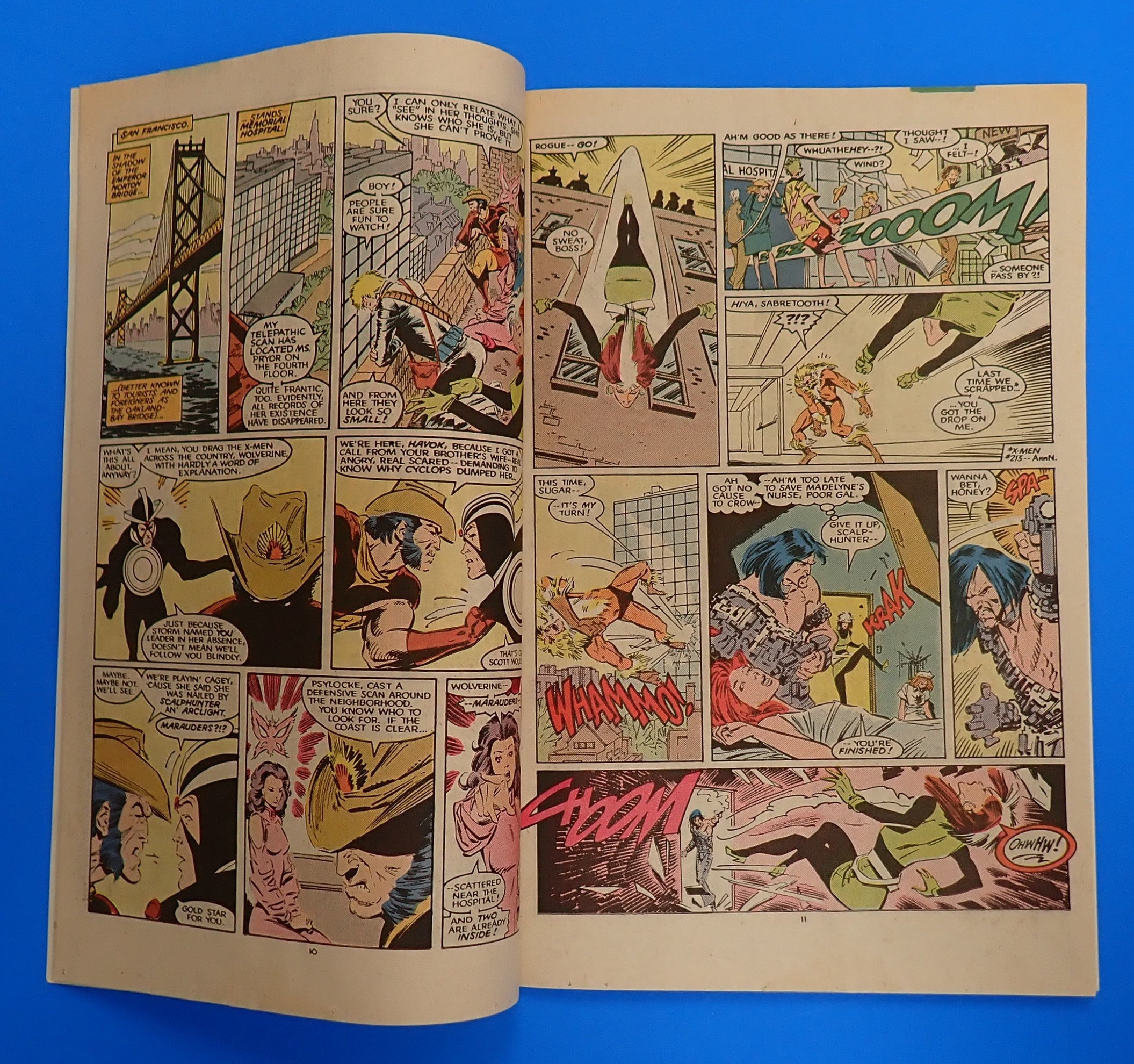 X-Men #221 (1987) - FN/FN- (5.5-6.0) - 1st Full App. Mr. Sinister