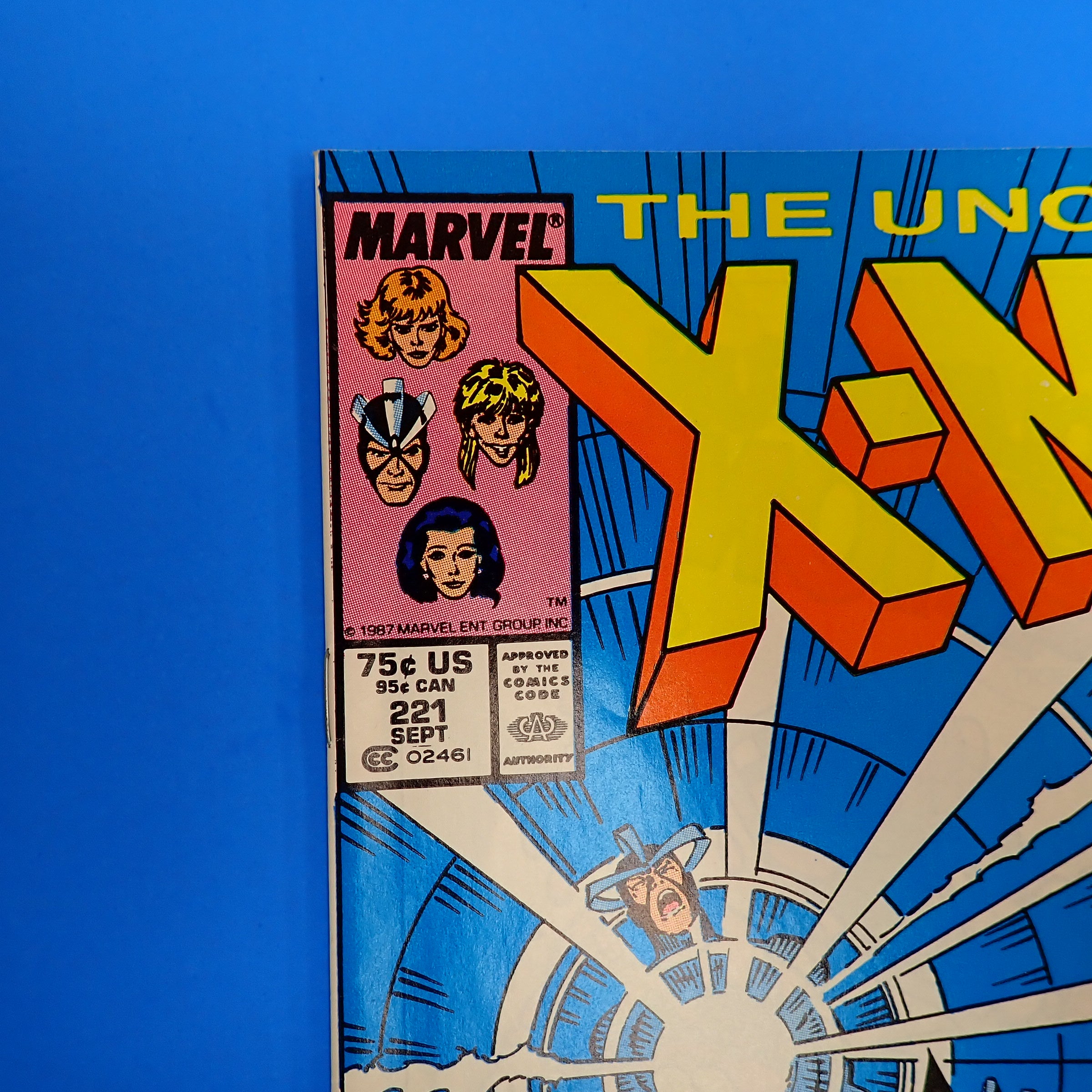 X-Men #221 (1987) - VF/VF- (8.0-8.5) - 1st Full App. Mr. Sinister