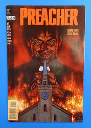 Preacher #1 (1995) - FN+ (6.5) - 1st App. of Jesse Custer, the Preacher