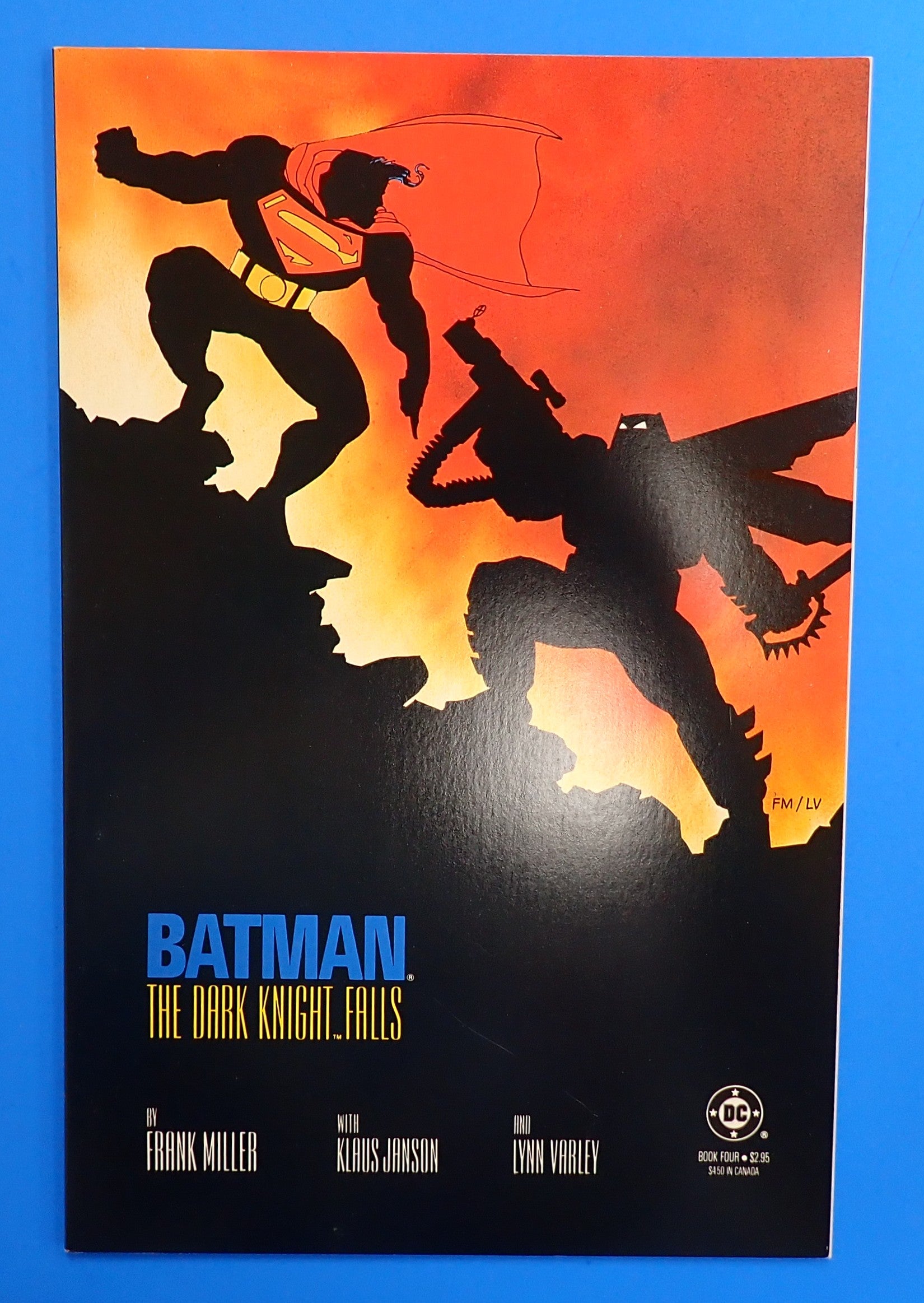 Batman: TDKF #4 (1986) - VF/VF+ (8.0-8.5) - Death of Alfred