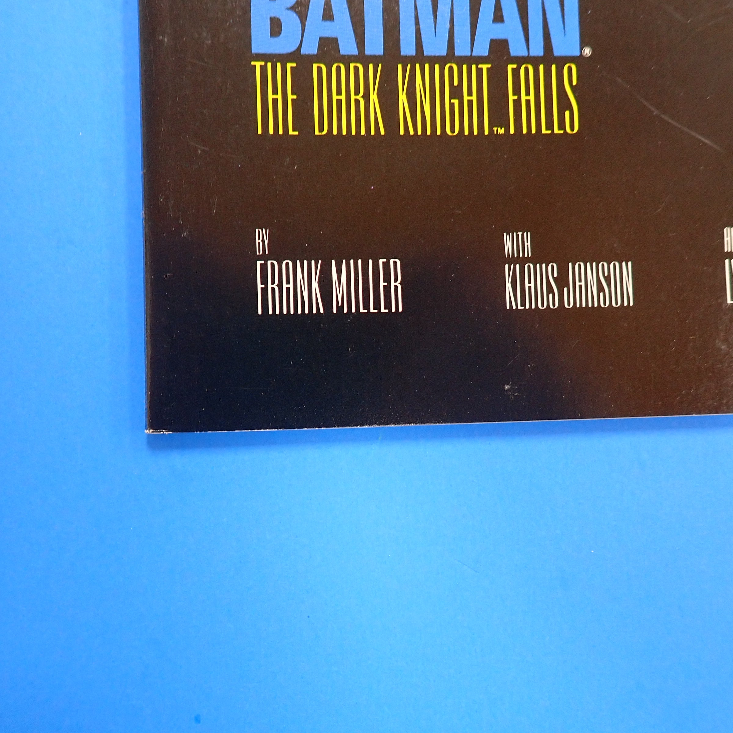 Batman: TDKF #4 (1986) - VF/VF+ (8.0-8.5) - Death of Alfred