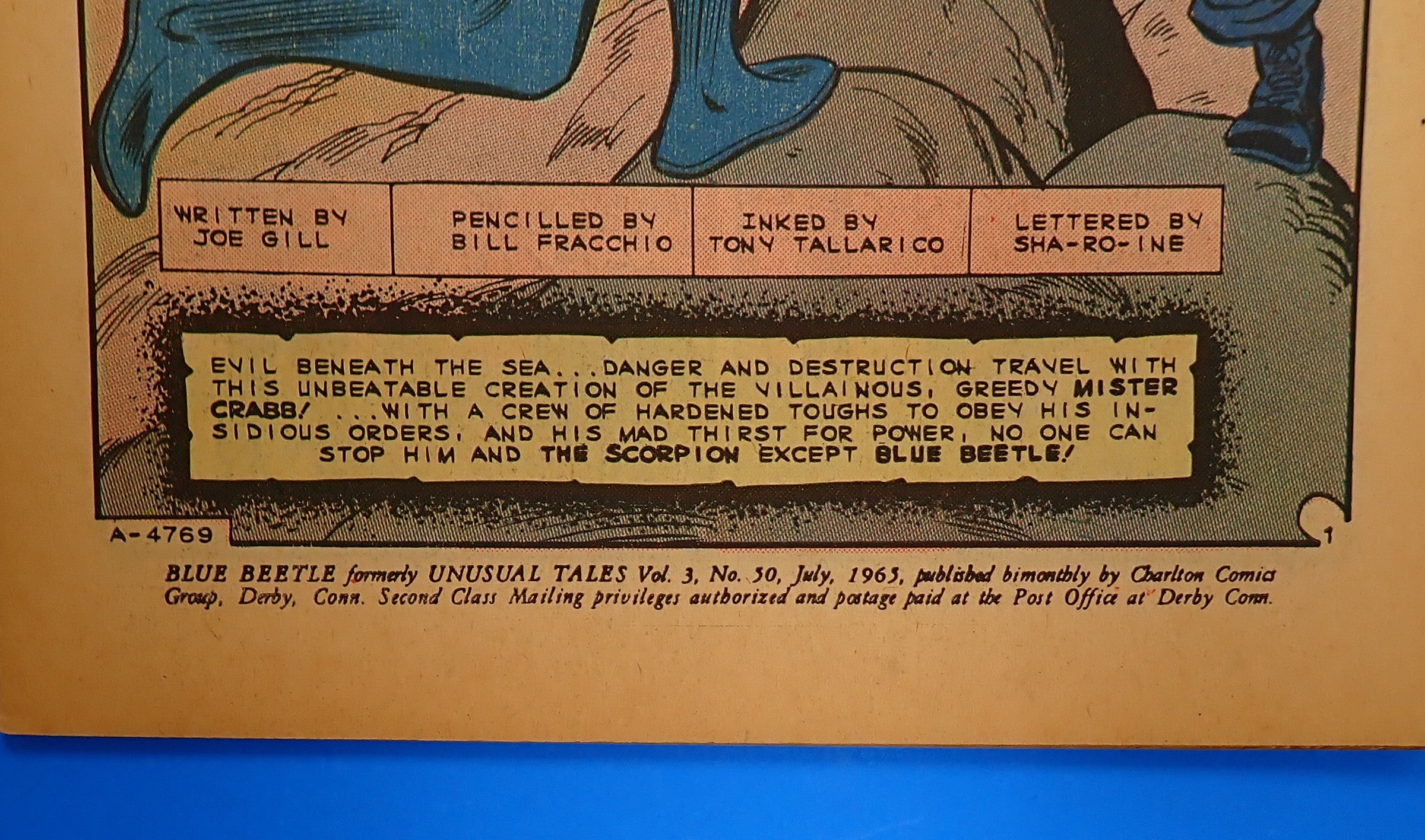 Blue Beetle #50 (1965) - FN- (5.5) - Silver Age Issue