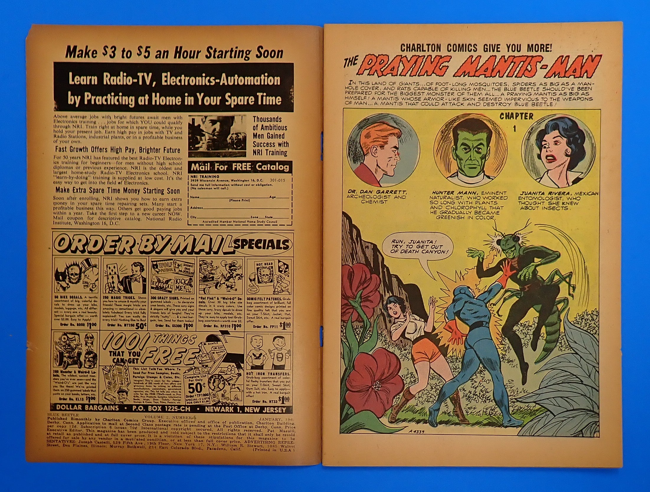 Blue Beetle #4 (1965) - FN/FN- (5.0-5.5) - Silver Age Issue