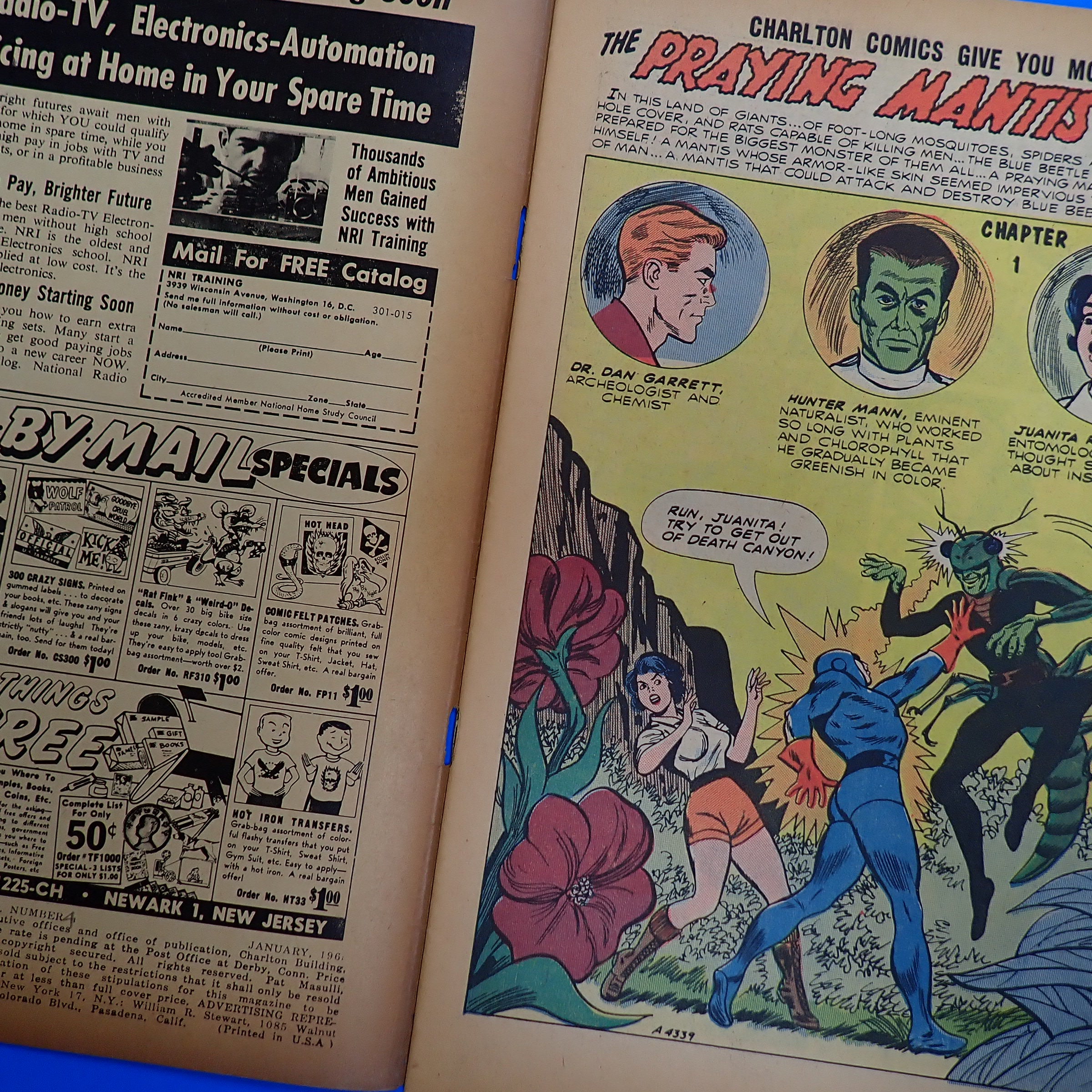 Blue Beetle #4 (1965) - FN/FN- (5.0-5.5) - Silver Age Issue