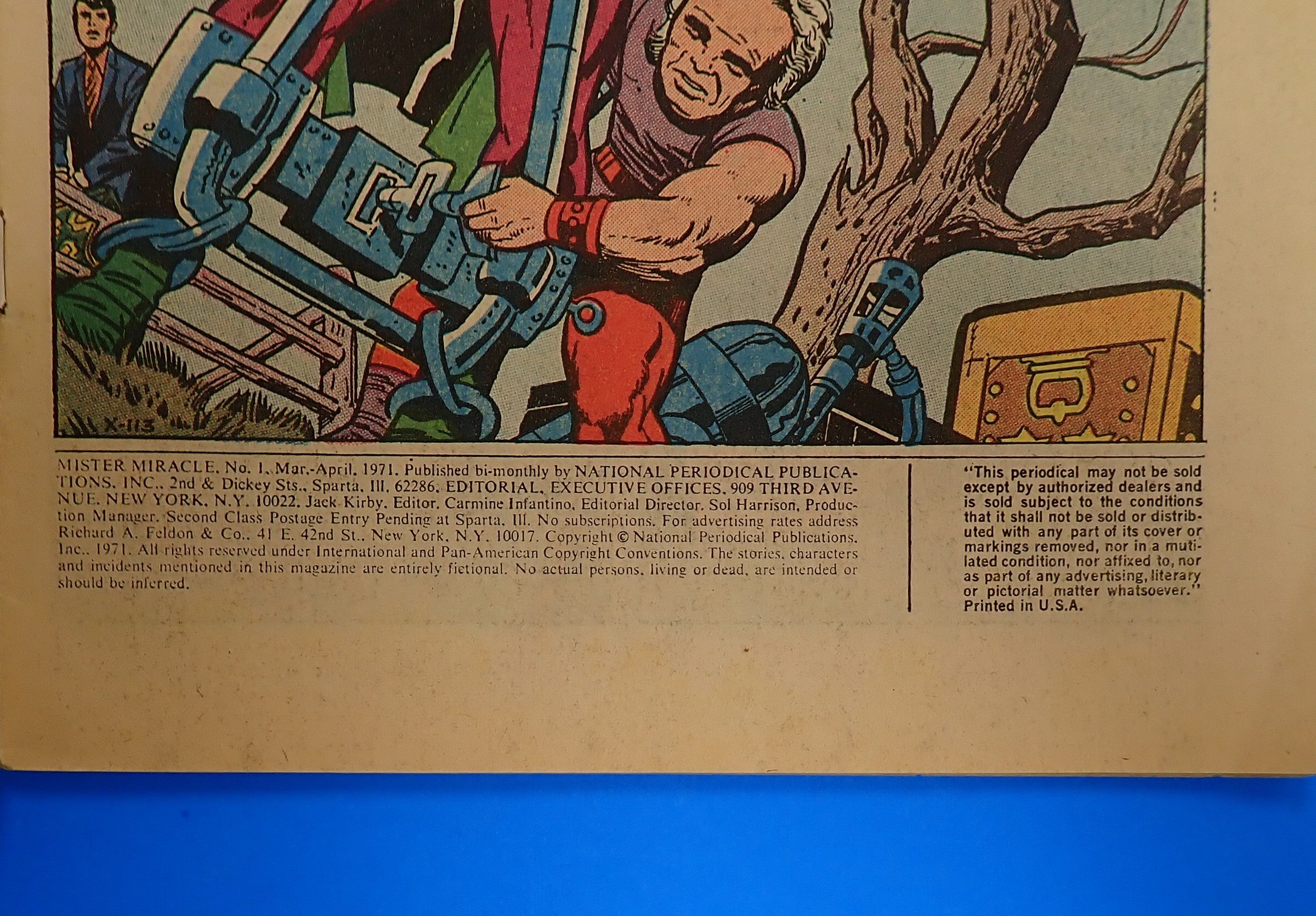 Mister Miracle #1 (1971) - VG (4.0) - 1st App. Mister Miracle