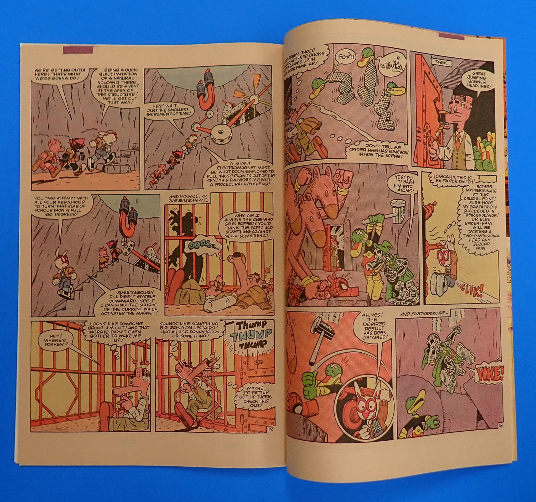 Peter Porker #1 (1985) - VF+ (8.5) - 1st Solo Title