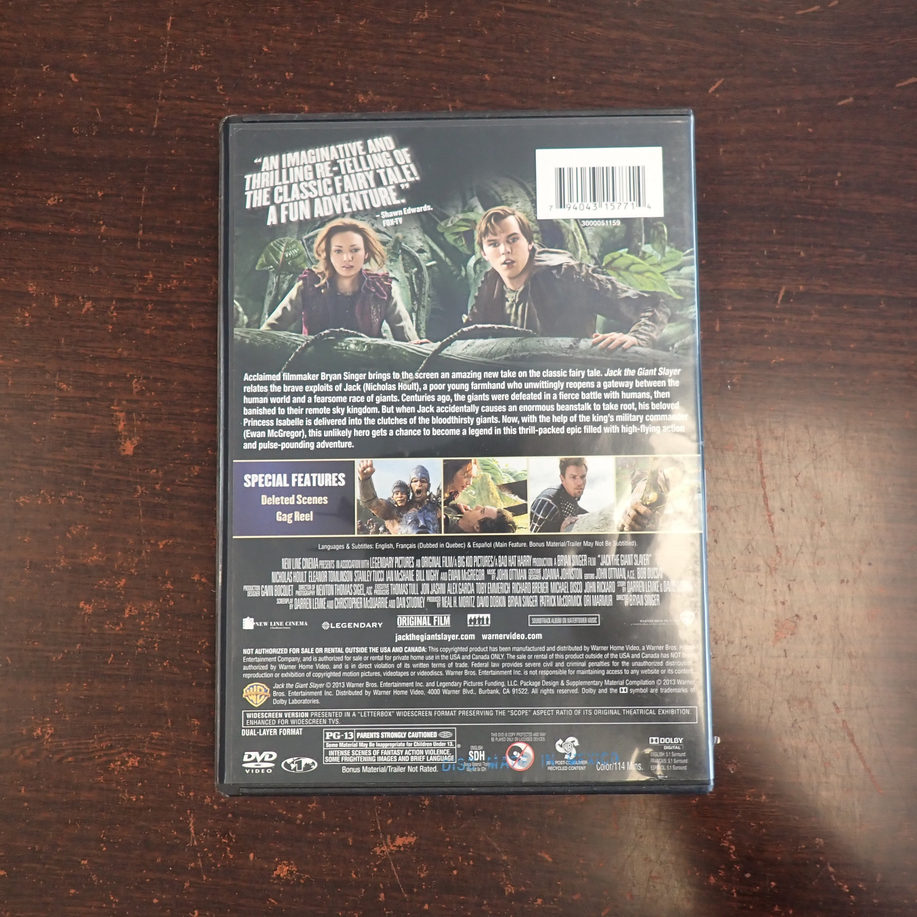 Jack the Giant Slayer - DVD