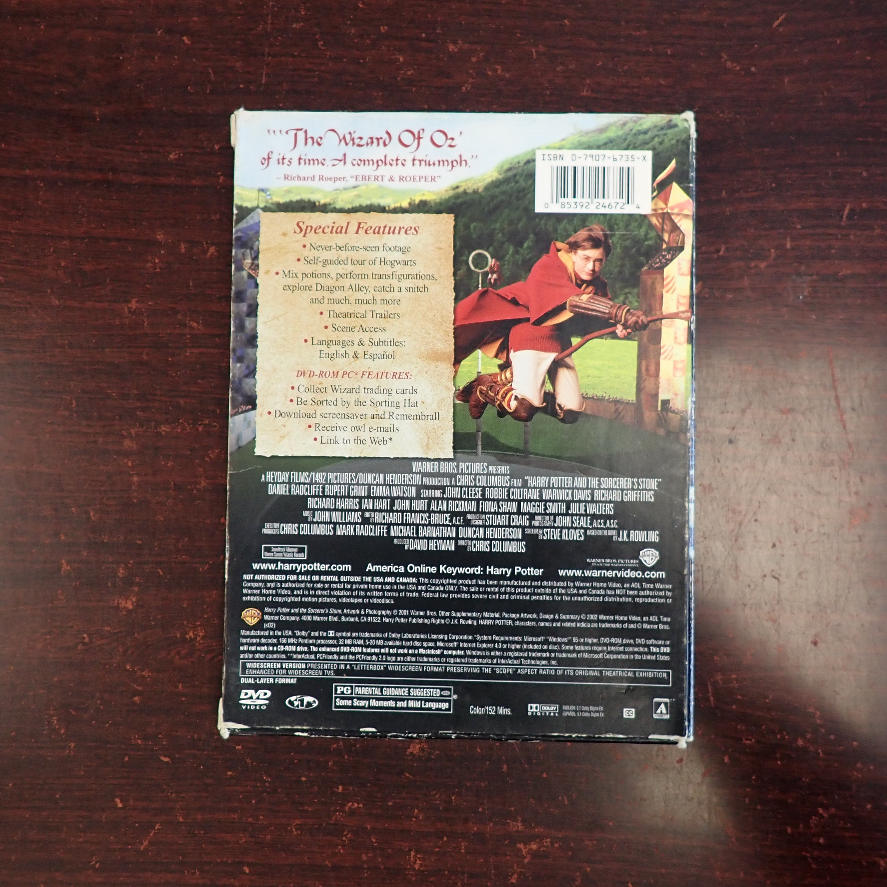 Harry Potter and The Sorcerer's Stone - DVD