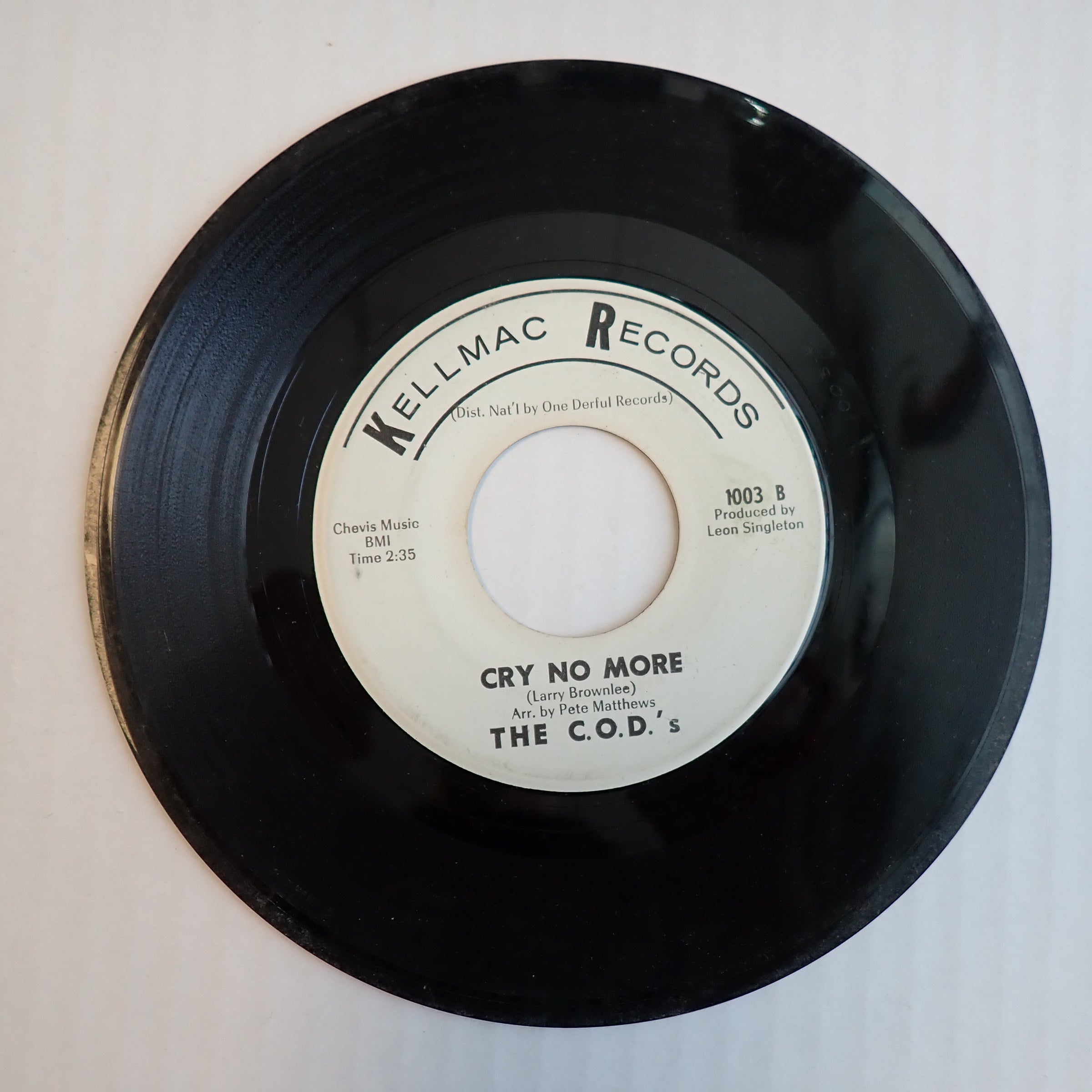The C.O.D.'s - Michael/Cry No More - Vinyl [PRE-OWNED]