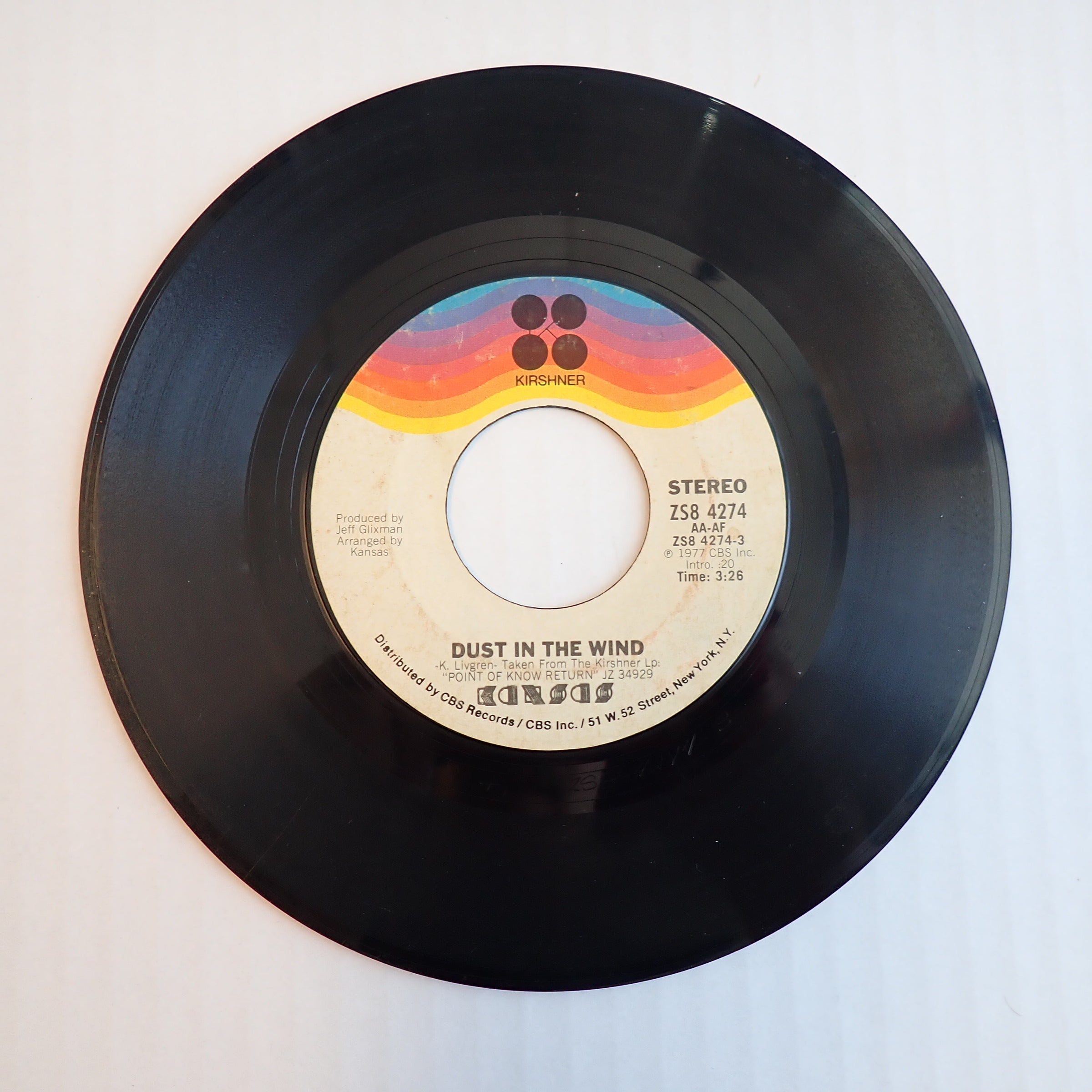Kansas - Dust in the Wind/Paradox - Vinyl [PRE-OWNED]