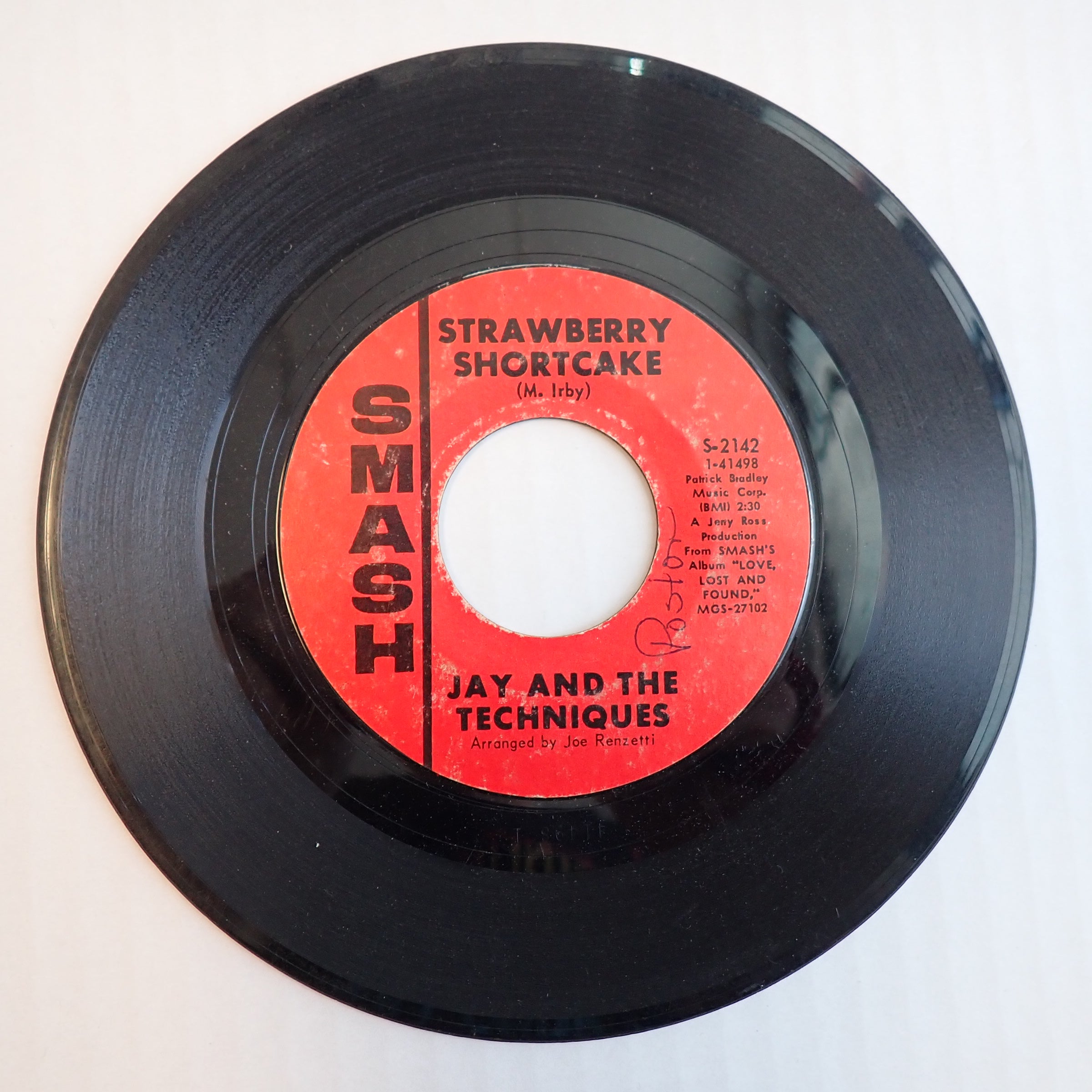 Jay And The Techniques - Strawberry Shortcake/Still (In Love With You) - Vinyl [PRE-OWNED]