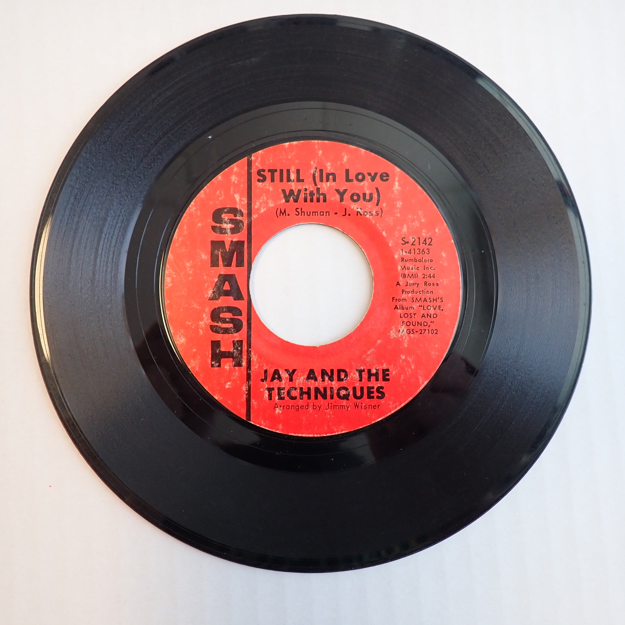 Jay And The Techniques - Strawberry Shortcake/Still (In Love With You) - Vinyl [PRE-OWNED]