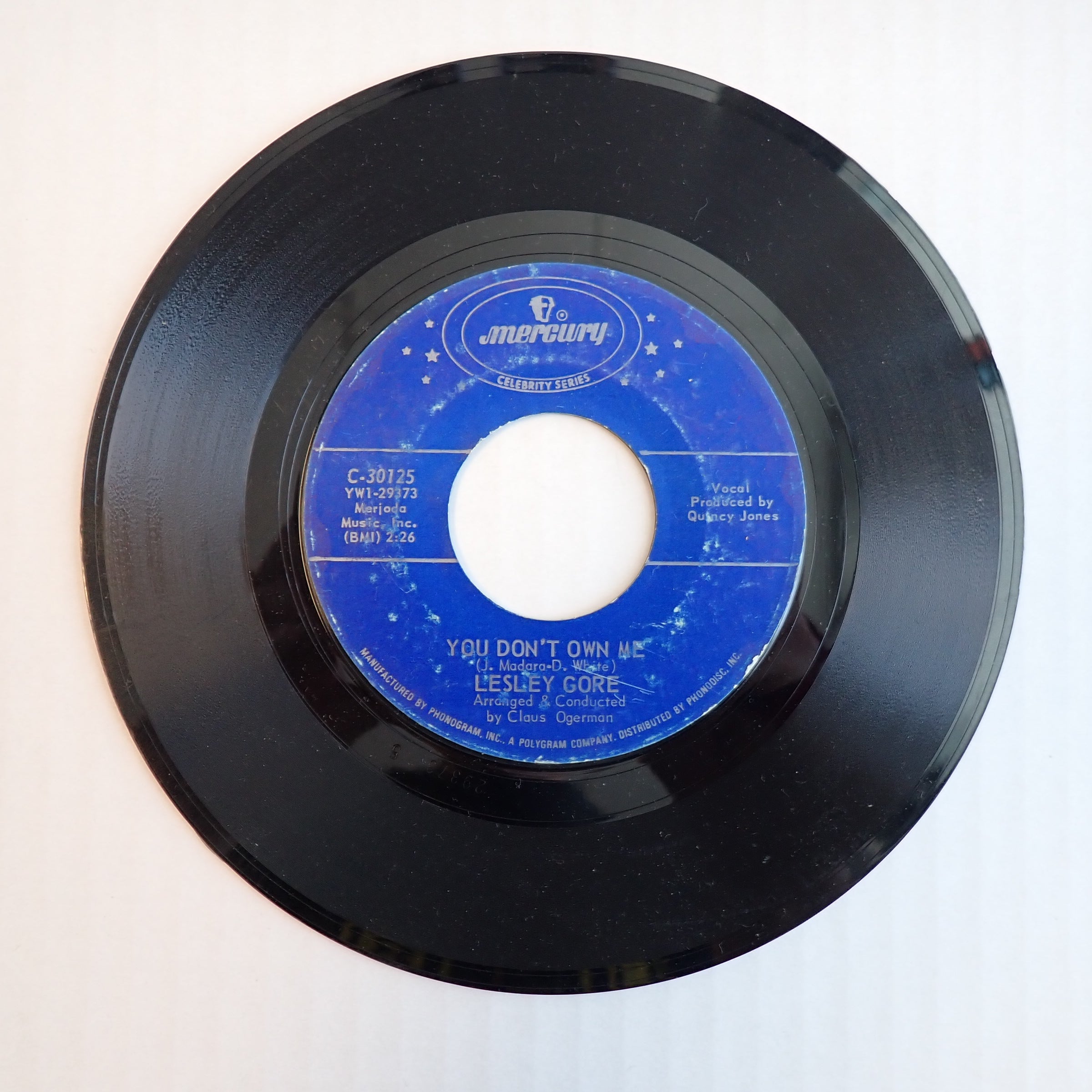 Lesley Gore - Judy's Turn To Cry/You Don't Own Me - Vinyl [PRE-OWNED]