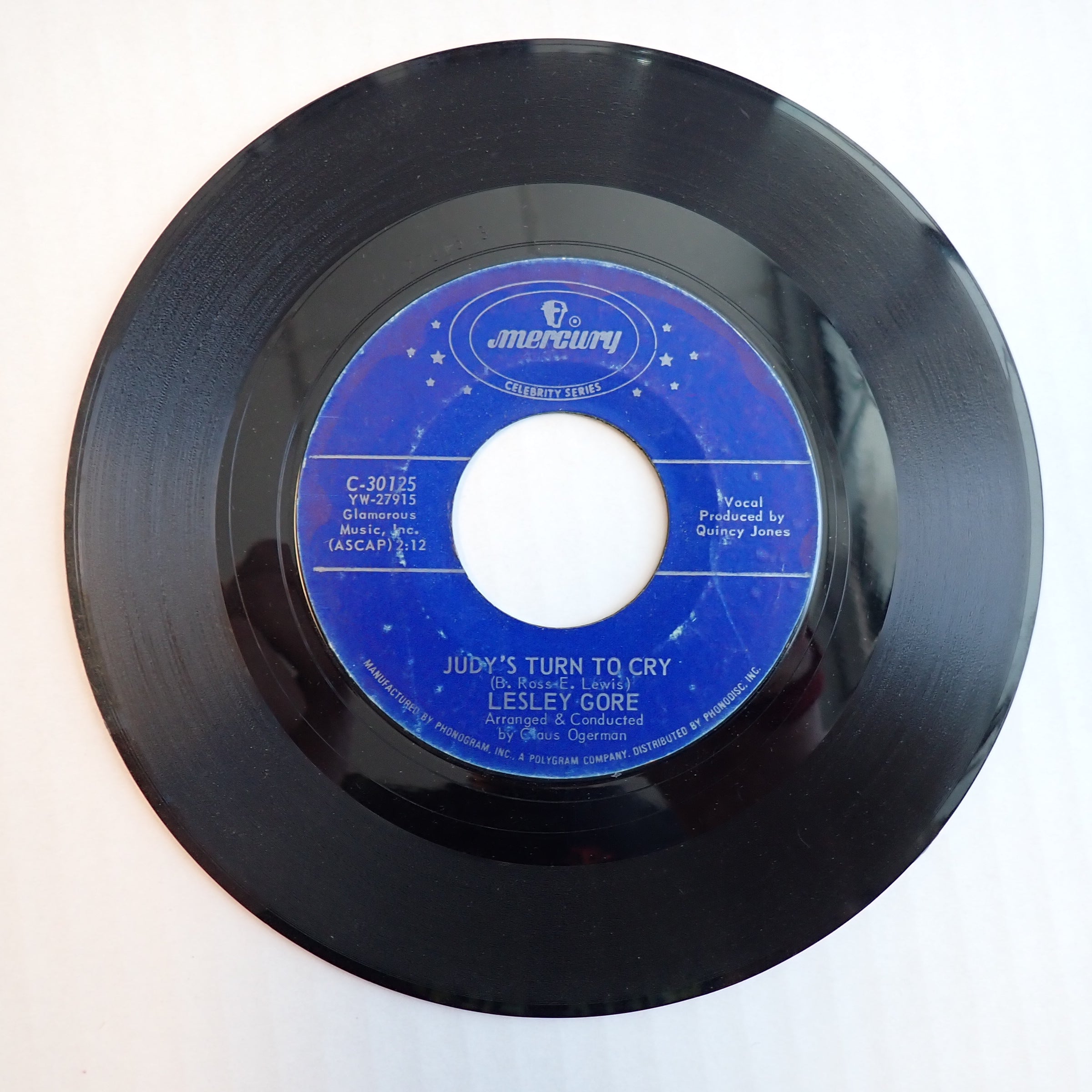 Lesley Gore - Judy's Turn To Cry/You Don't Own Me - Vinyl [PRE-OWNED]