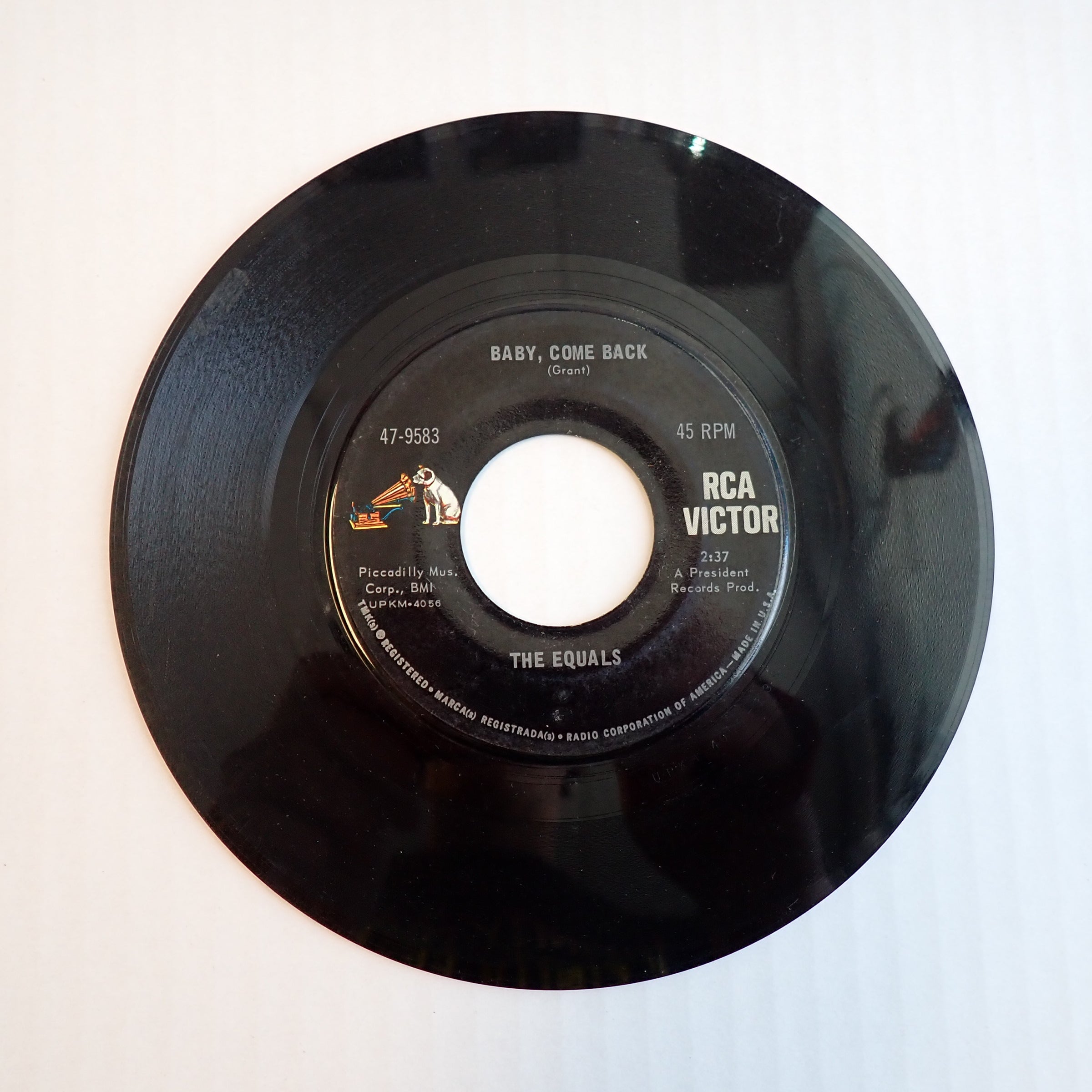 The Equals - Hold Me Closer/Baby, Come Back - Vinyl [PRE-OWNED]