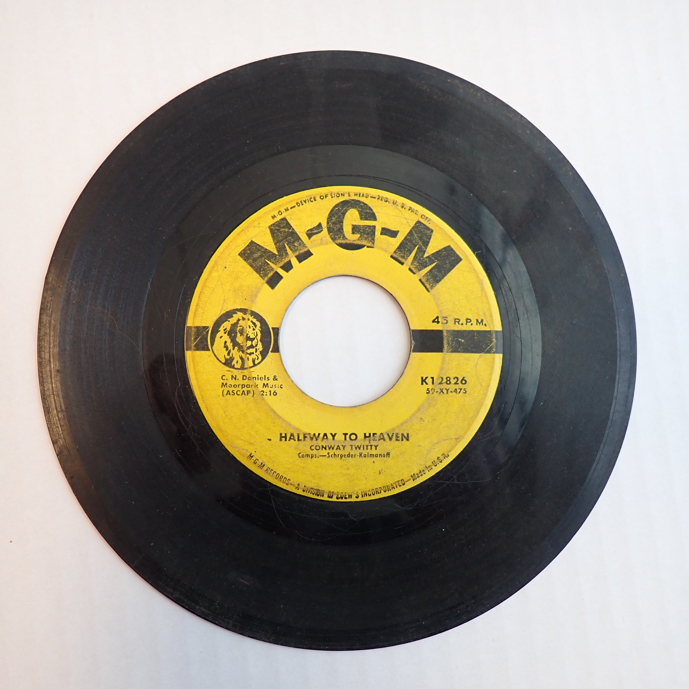 Conway Twitty - Danny Boy/Halfway to Heaven - Vinyl [PRE-OWNED]