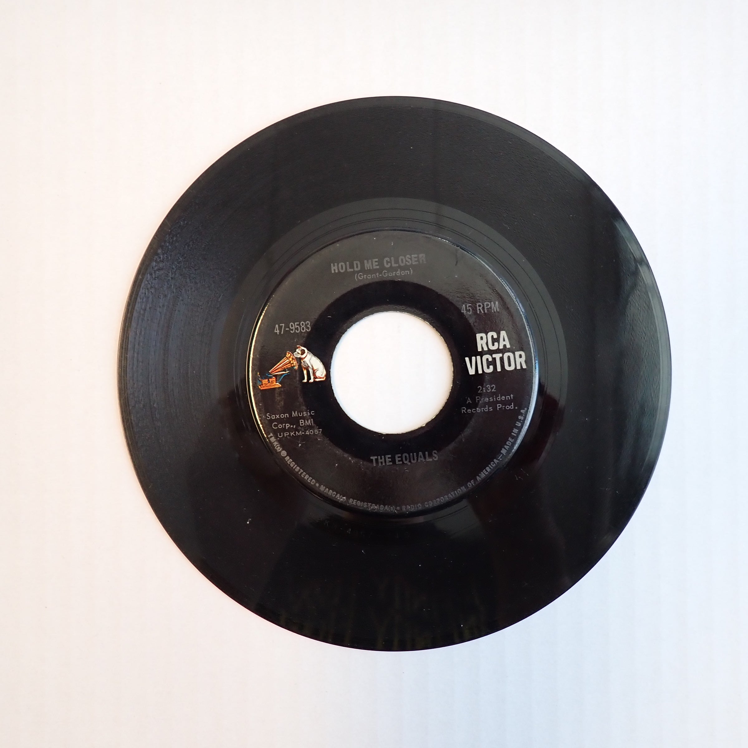 The Equals - Hold Me Closer/Baby, Come Back - Vinyl [PRE-OWNED]