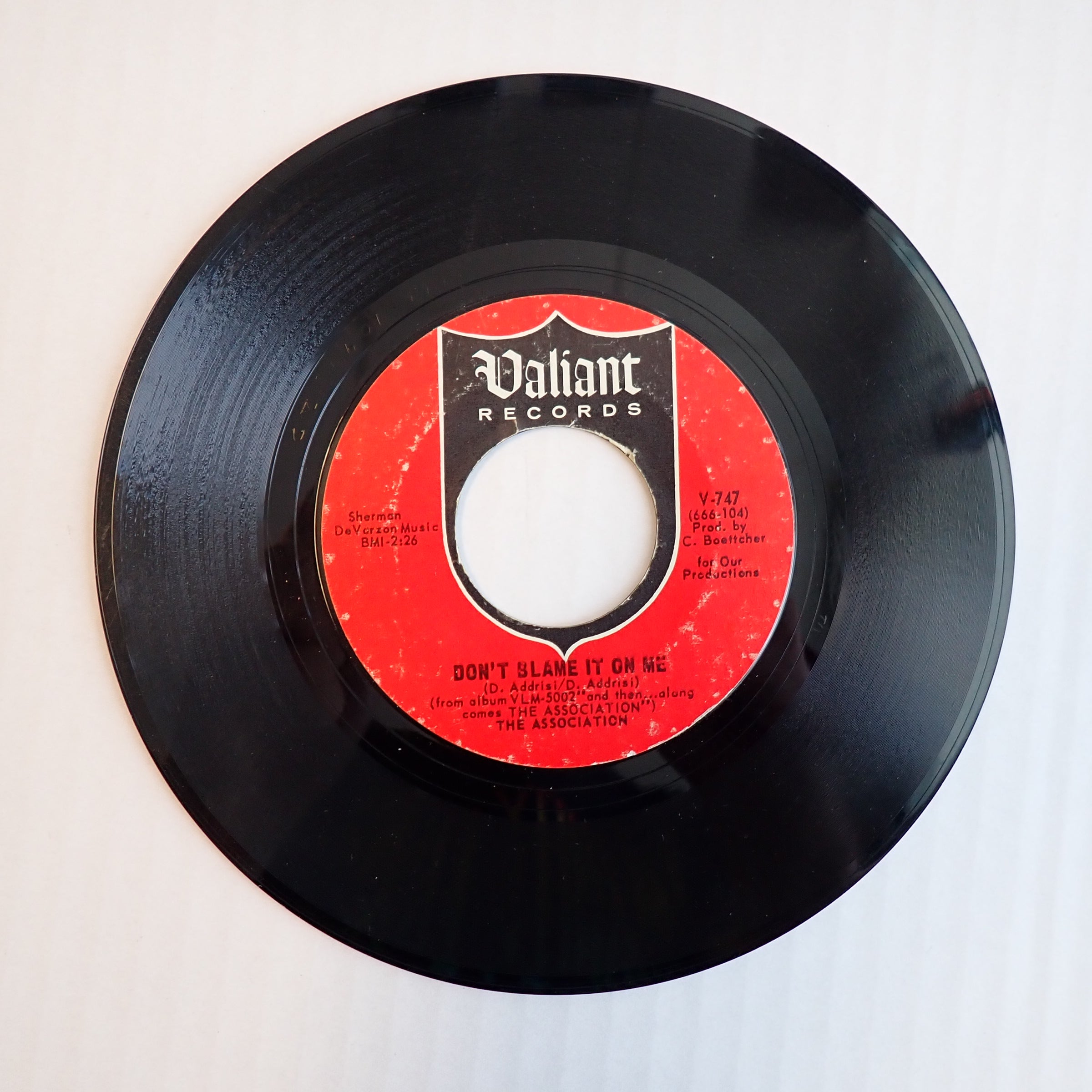 The Association - Cherish/Don't Blame It On Me - Vinyl [PRE-OWNED]