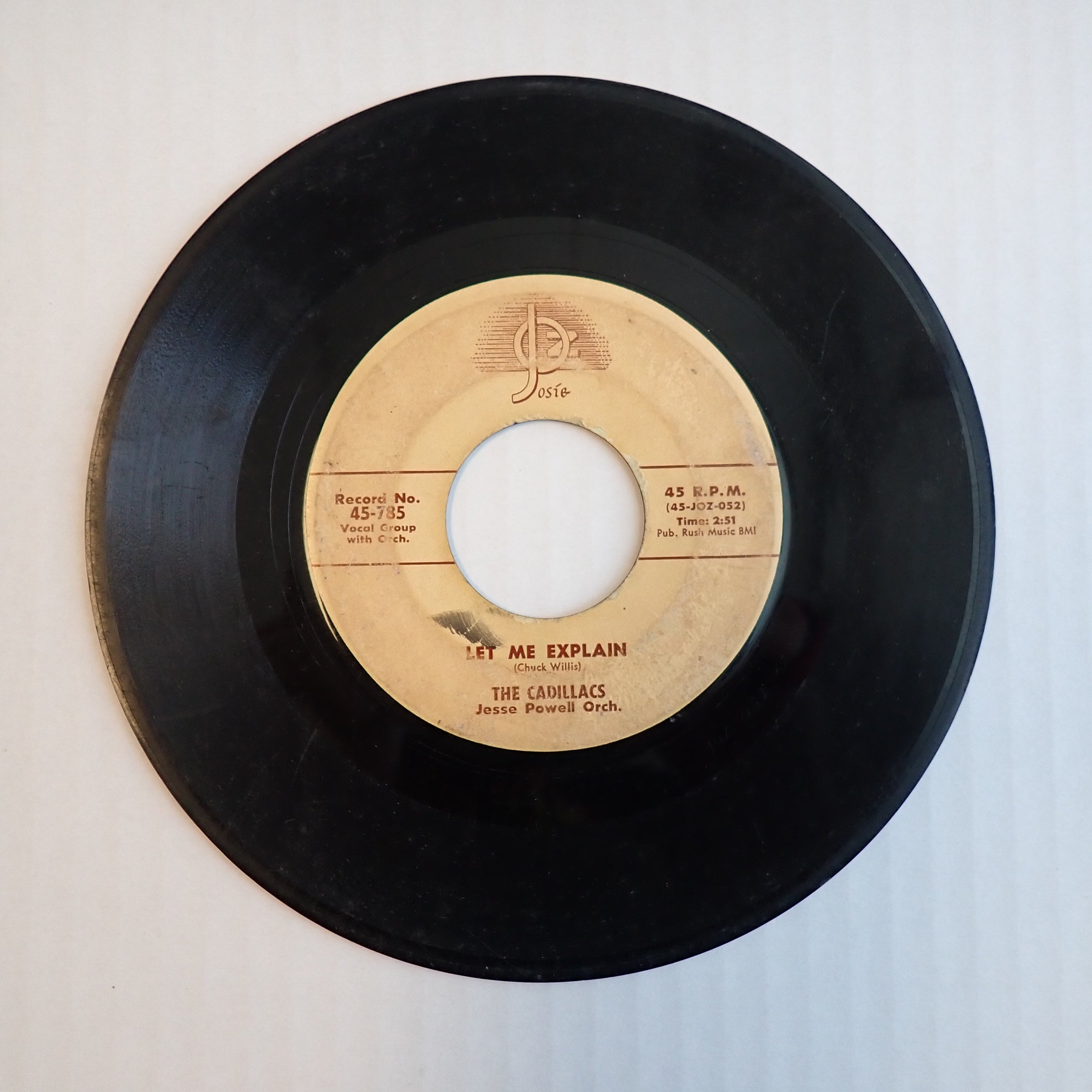 The Cadillacs - Speedoo/Let Me Explain - Vinyl [PRE-OWNED]