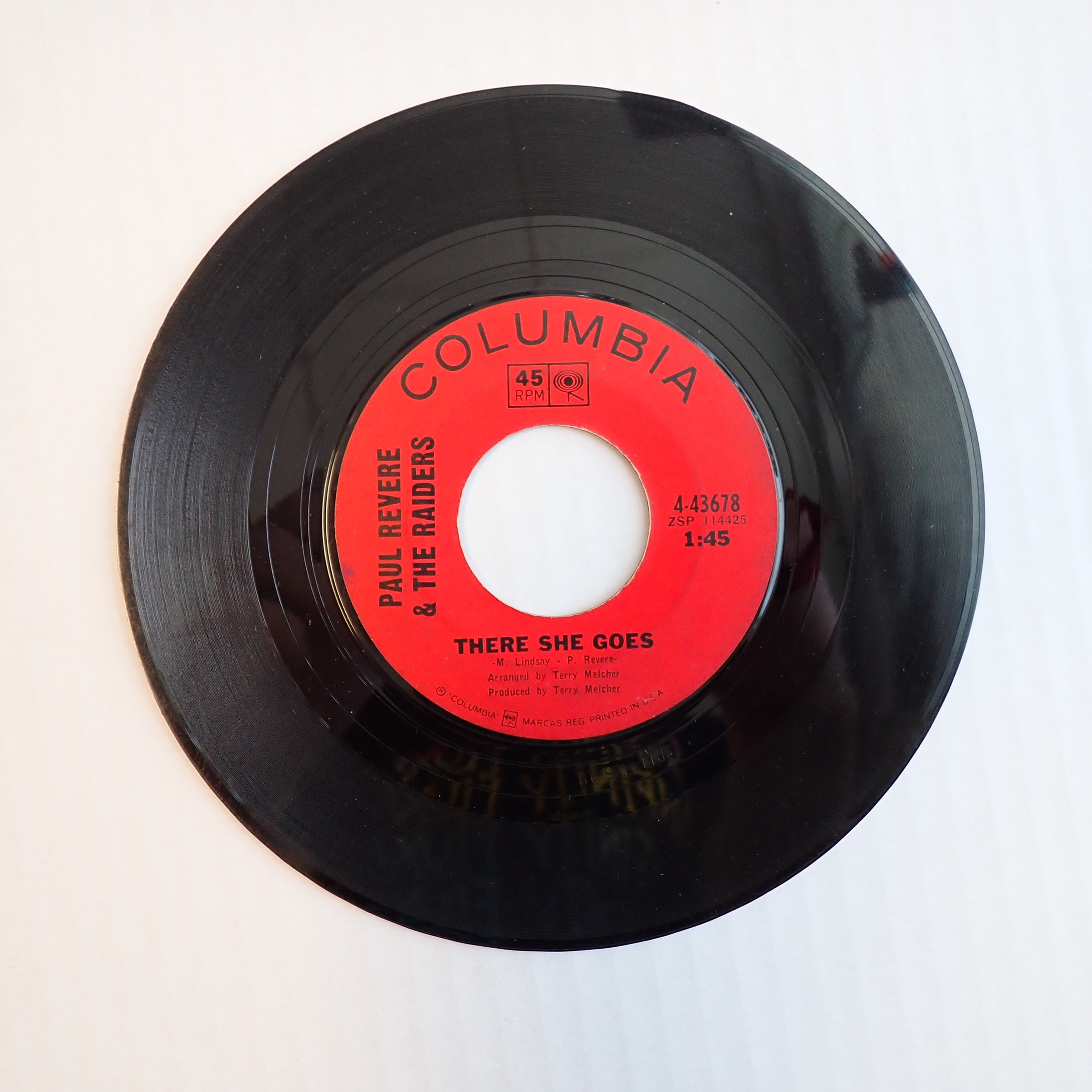 Paul Revere & The Raiders - Hungry/There She Goes - Vinyl [PRE-OWNED]