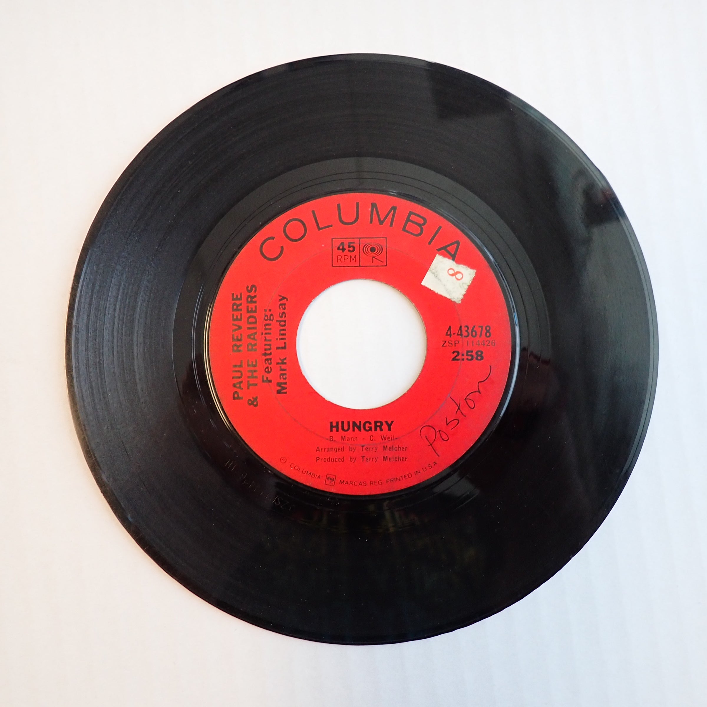 Paul Revere & The Raiders - Hungry/There She Goes - Vinyl [PRE-OWNED]