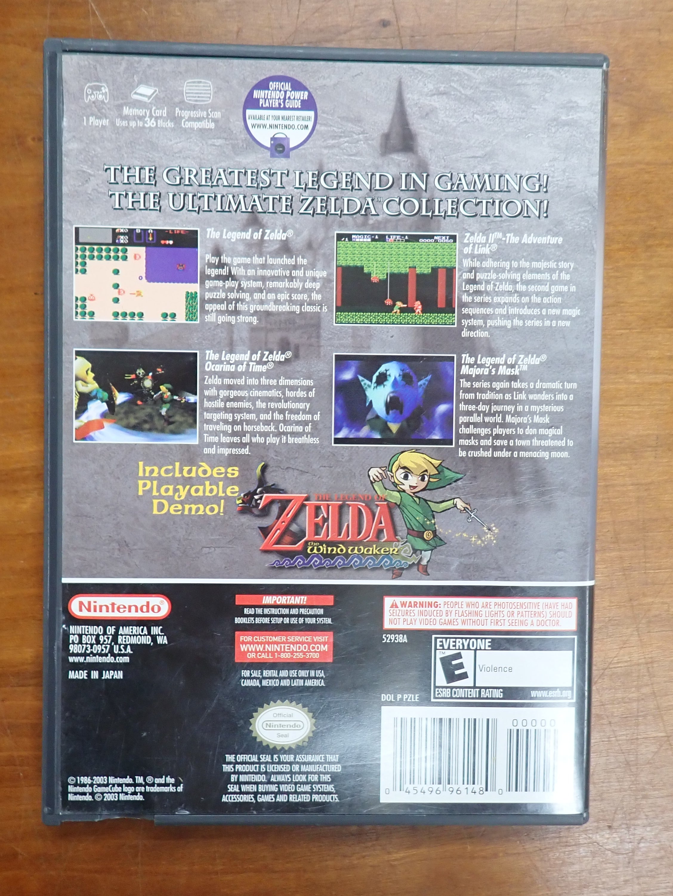 The Legend of Zelda Collector's Edition - GC