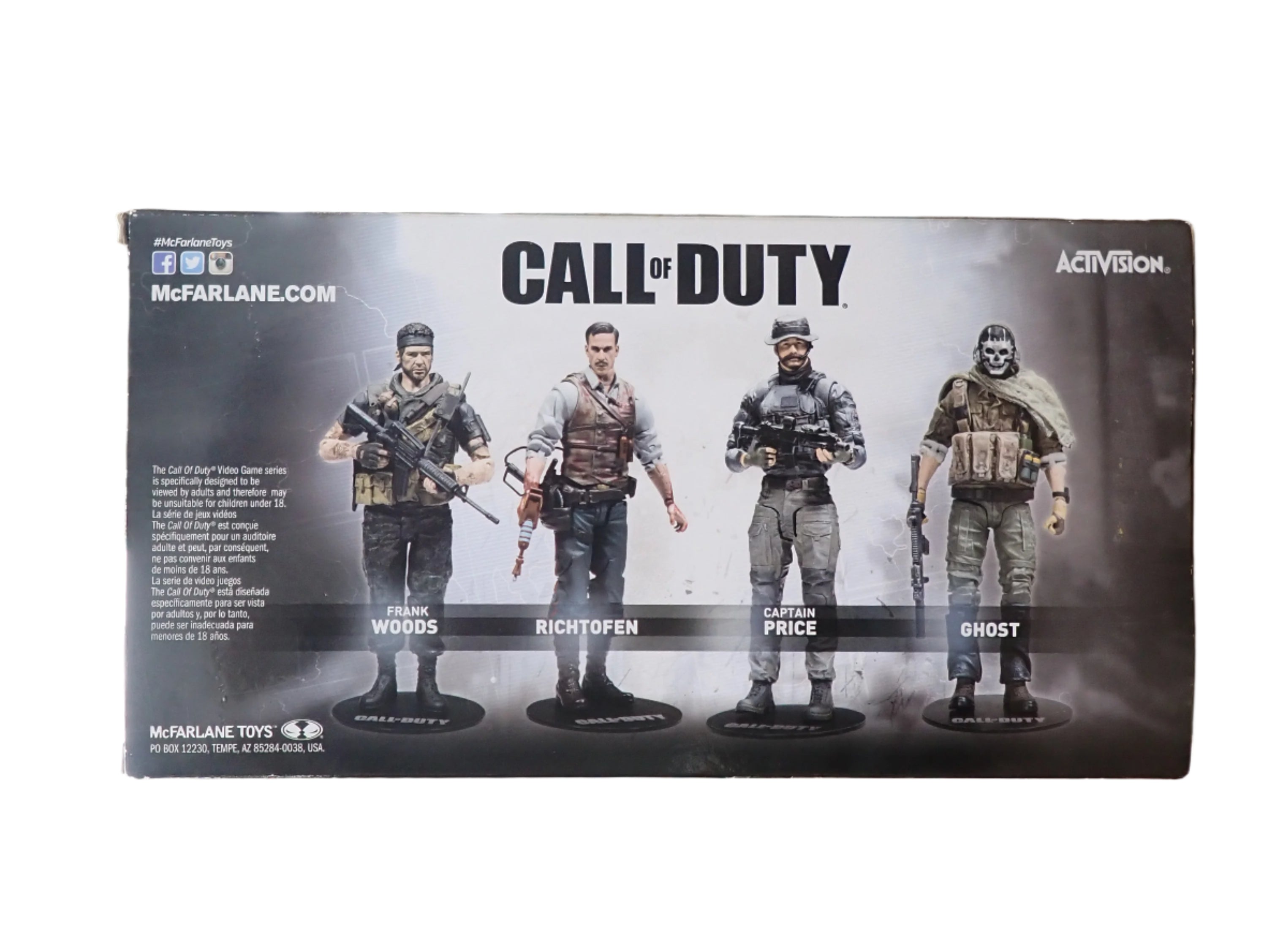 Call of Duty Modern Warfare Ghost Figure