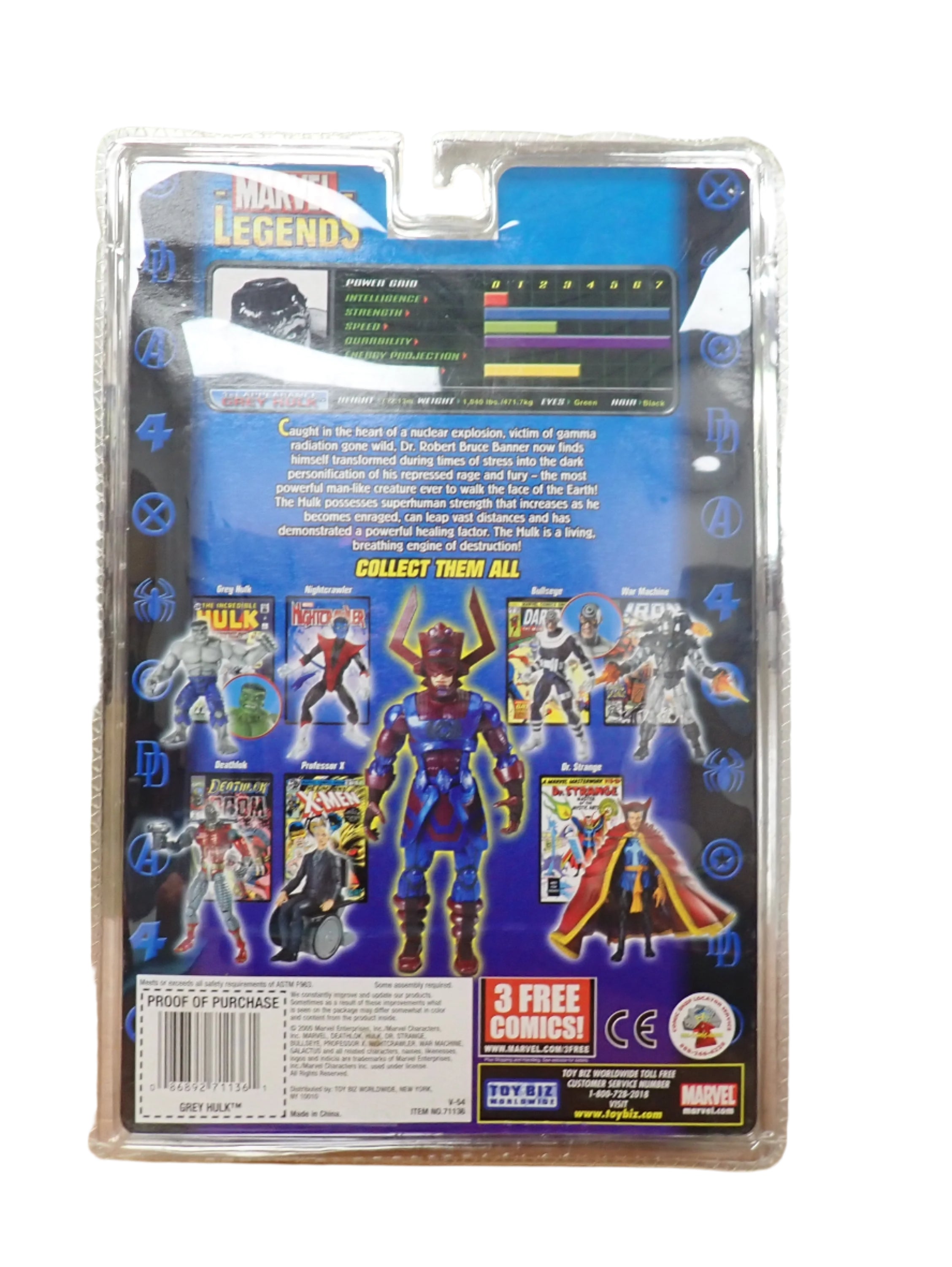 Marvel Legends Grey Hulk Galactus Series