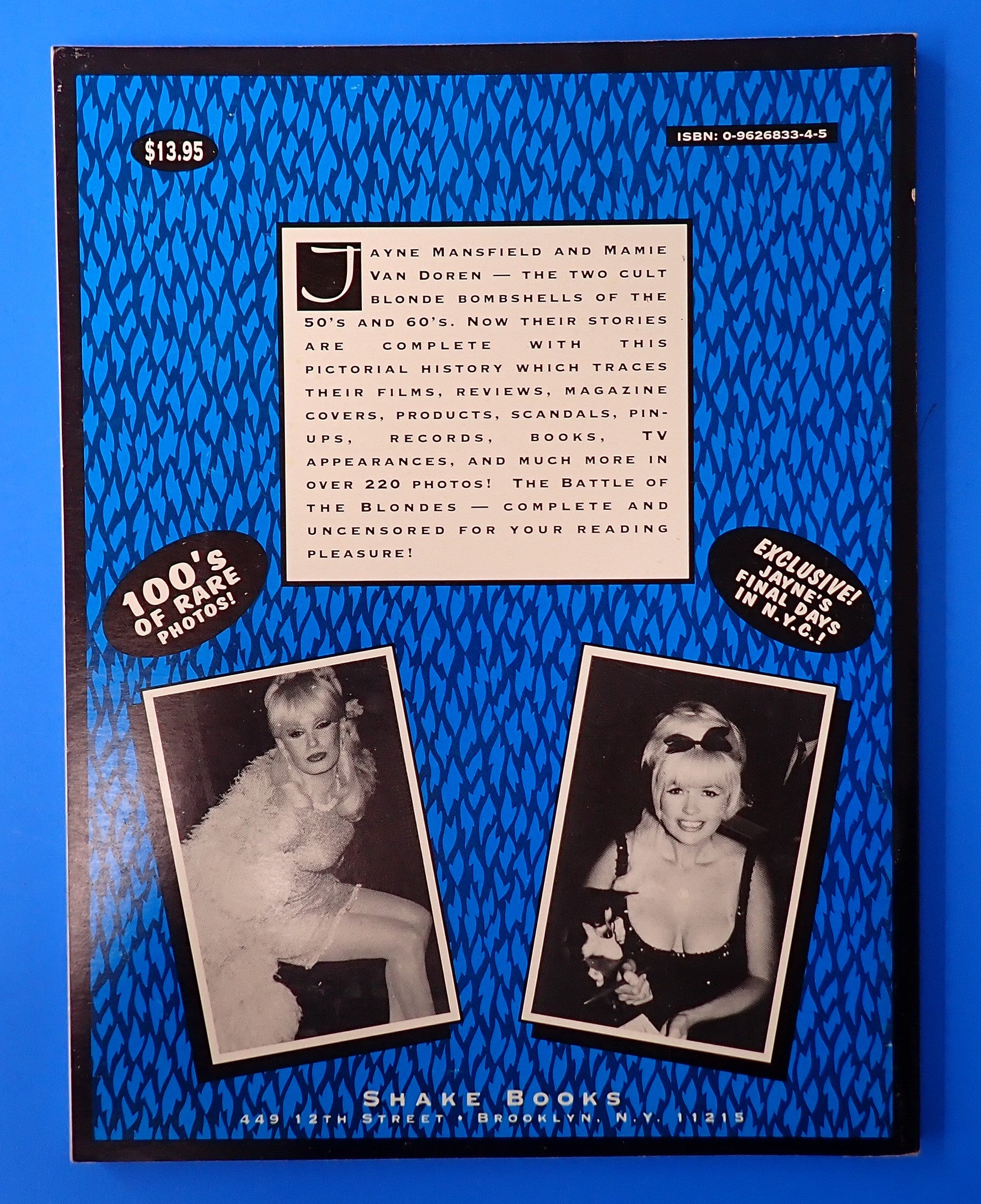 Battle of the Blondes: Jayne Mansfield vs. Mamie Van Doren - Softcover [Pre-Owned]