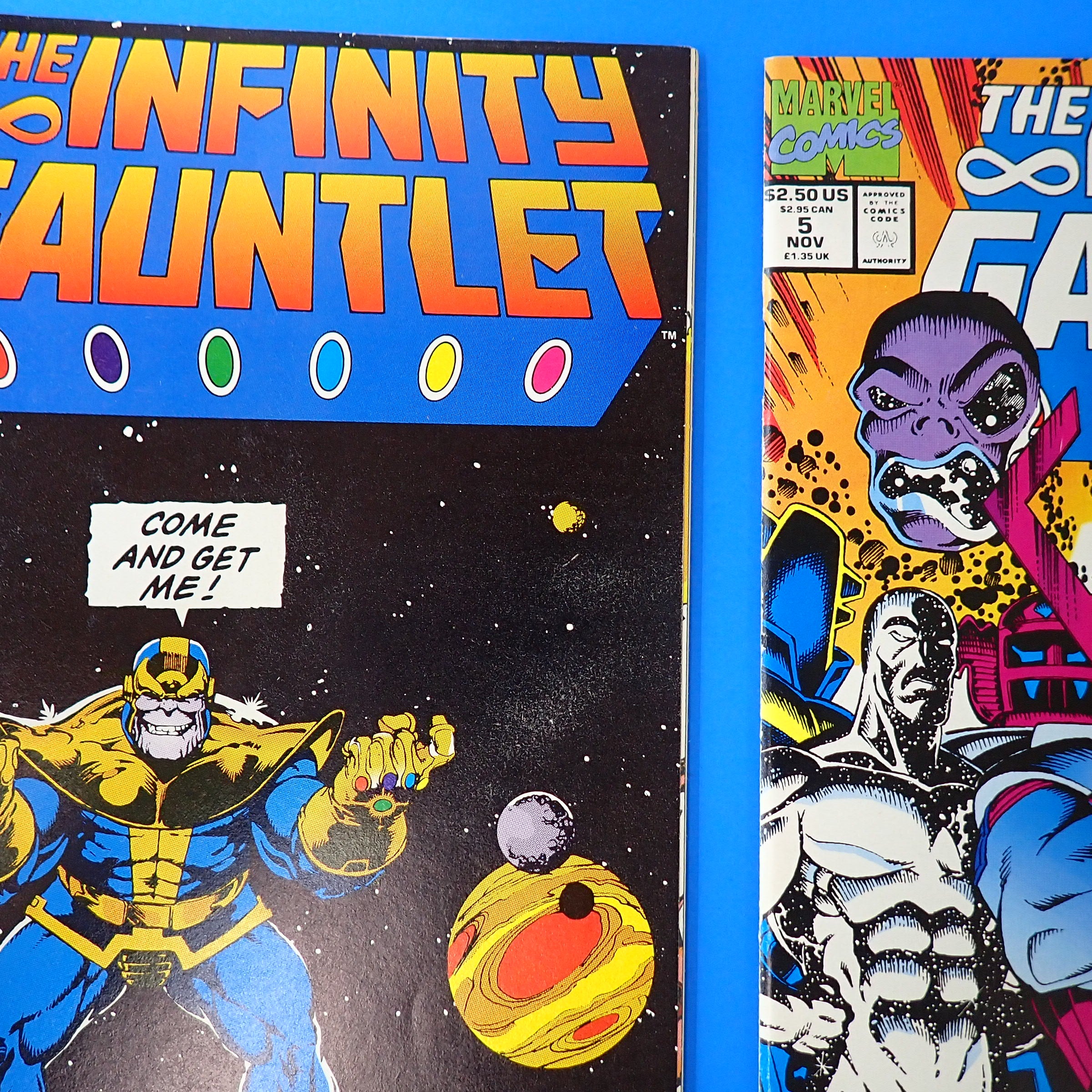 The Infinity Gauntlet #1-6 (1991) - VF+ (8.0+) - Complete Set