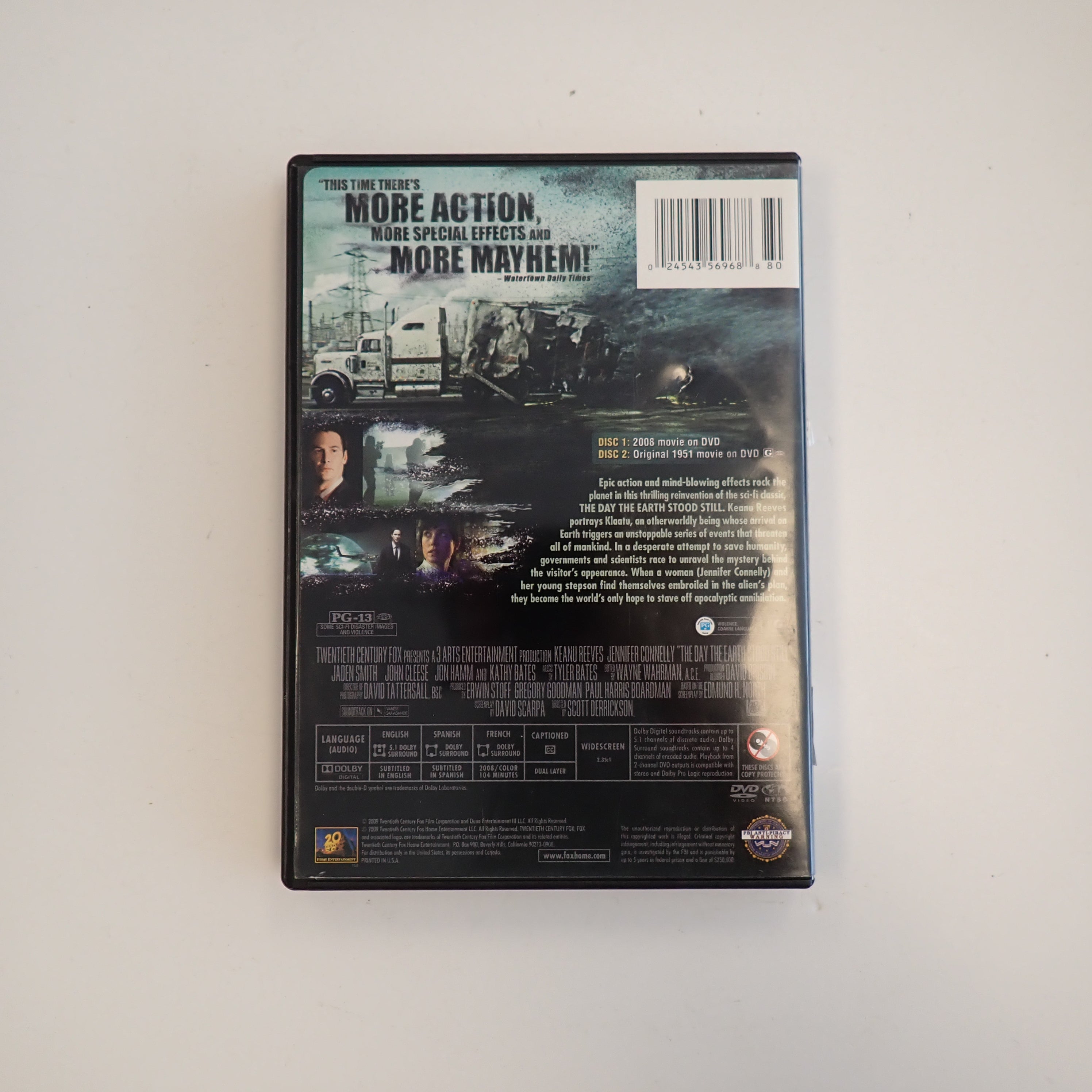 The Day the Earth Stood Still  - DVD