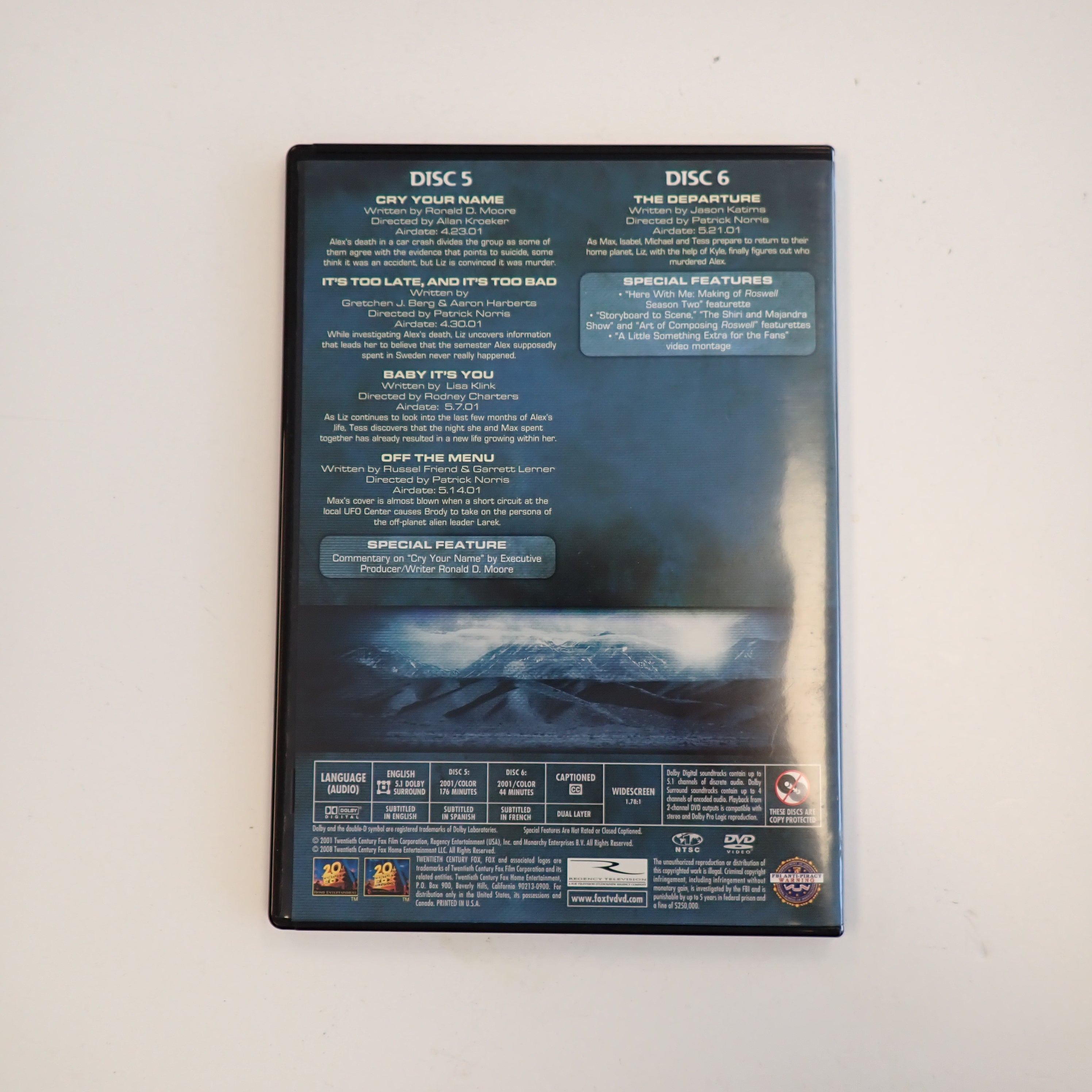 Roswell Season 2 - DVD