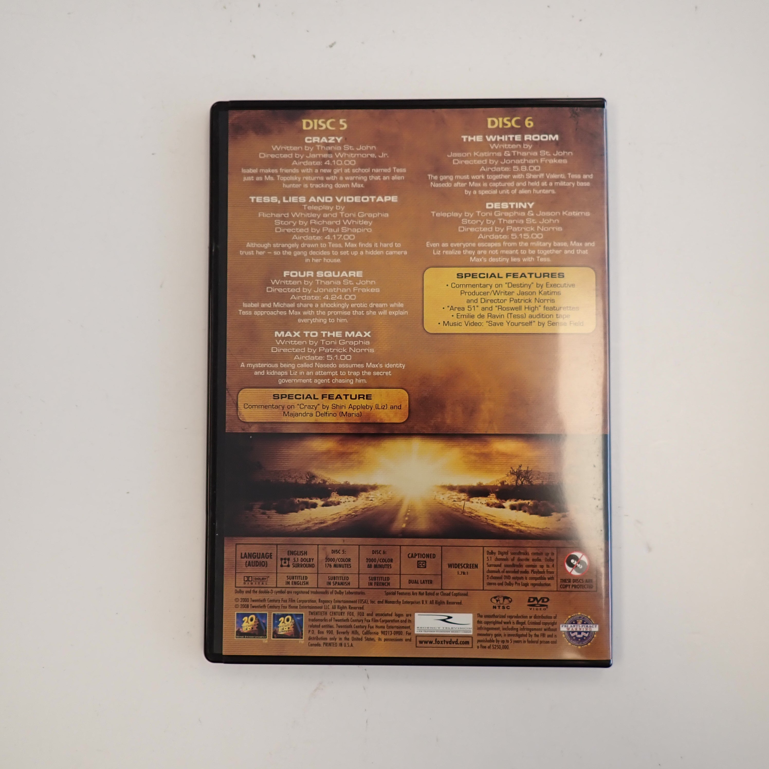Roswell Season 1 - DVD