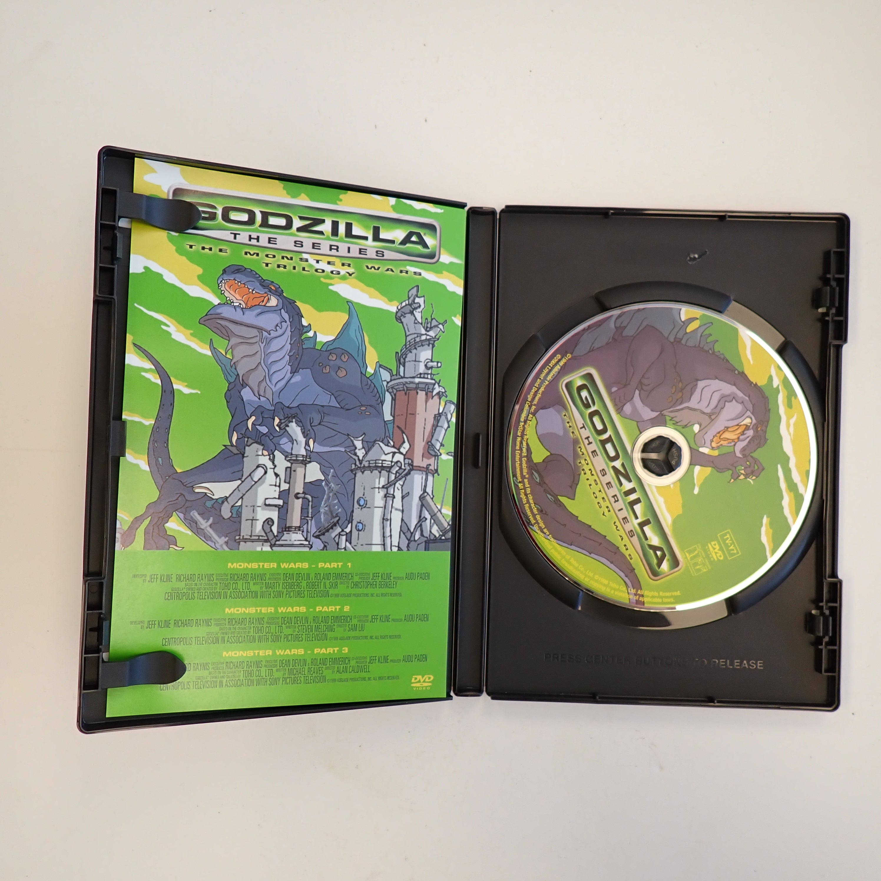 Godzilla The Series: The Monster Wars Trilogy - DVD