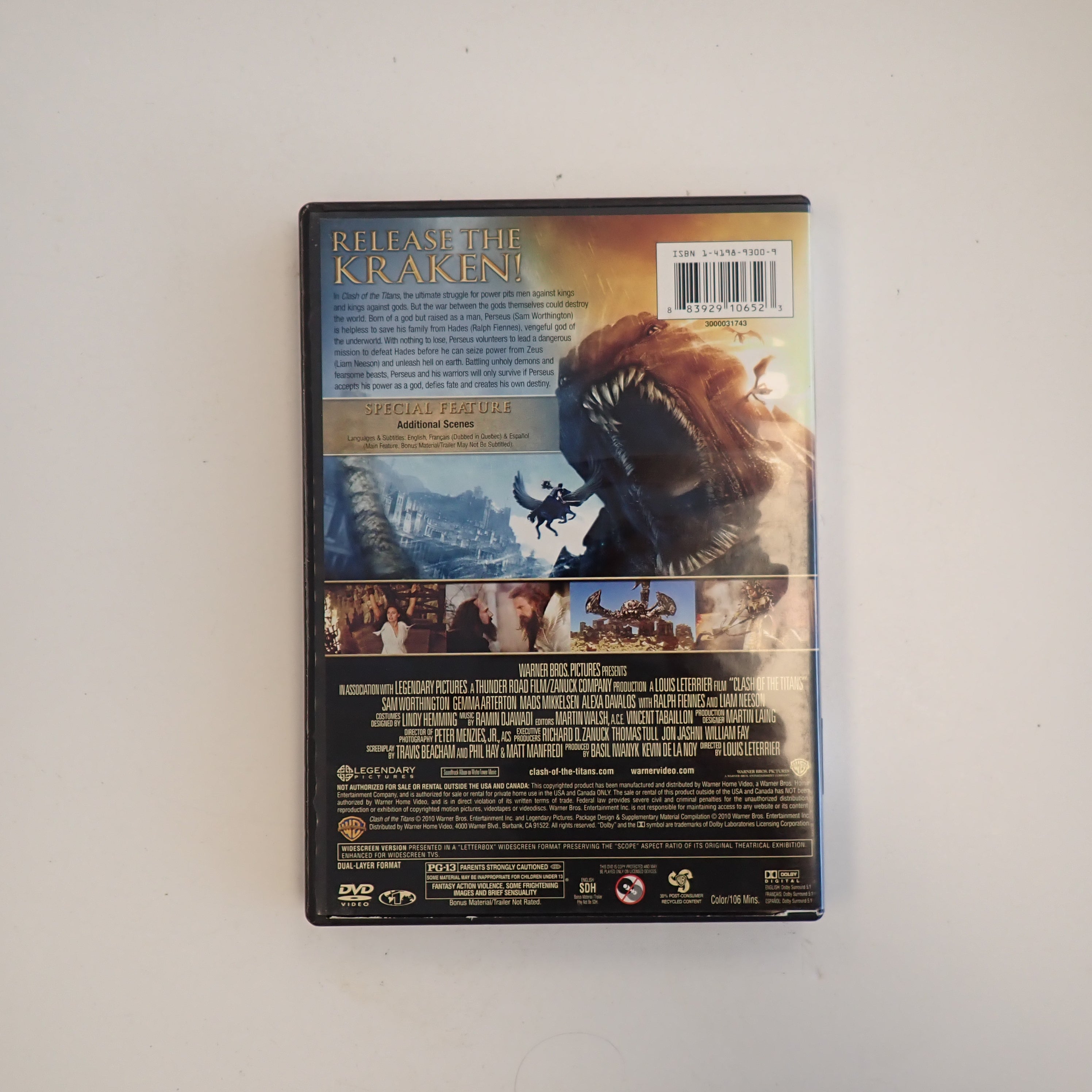 Clash of the Titans - DVD