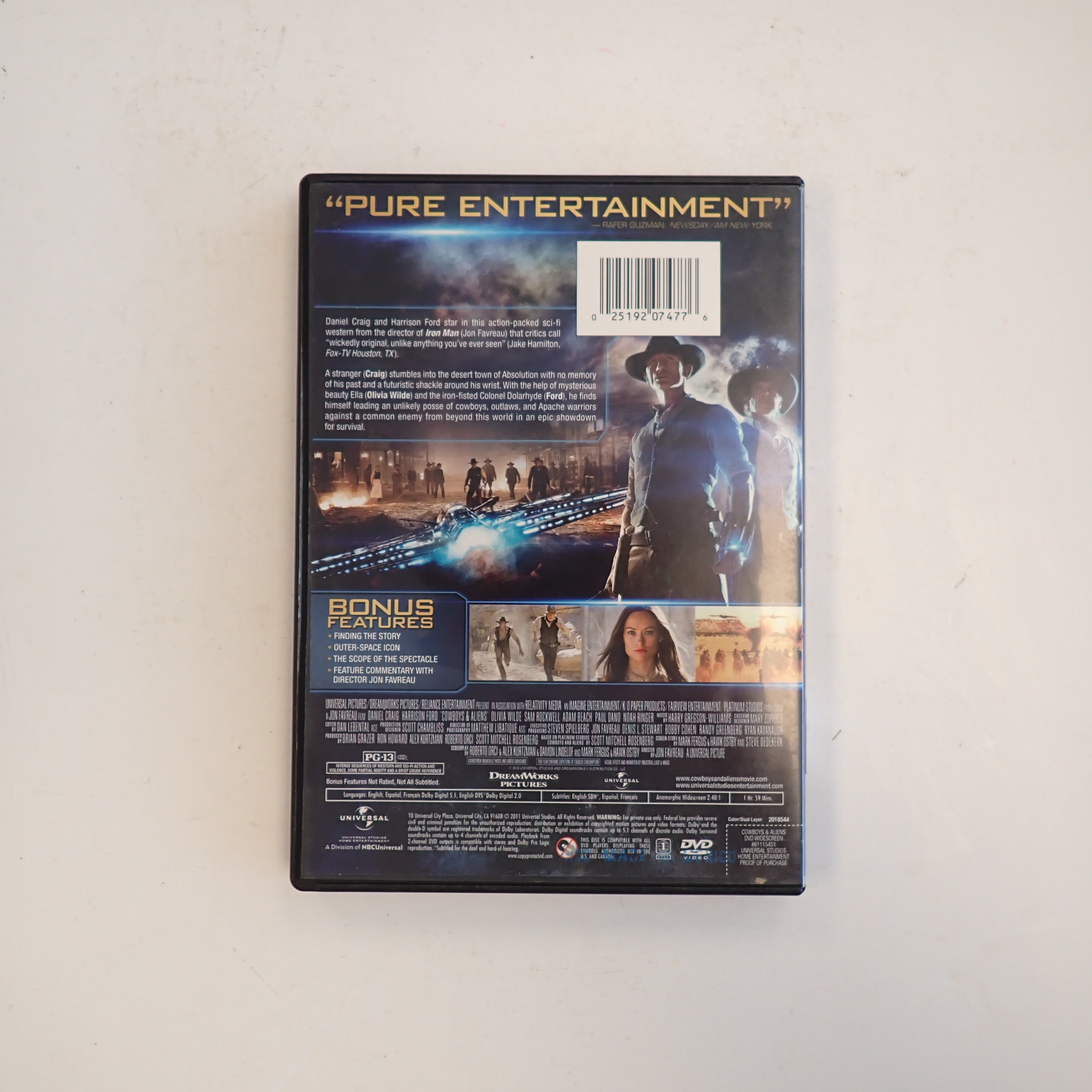 Cowboys & Aliens - DVD