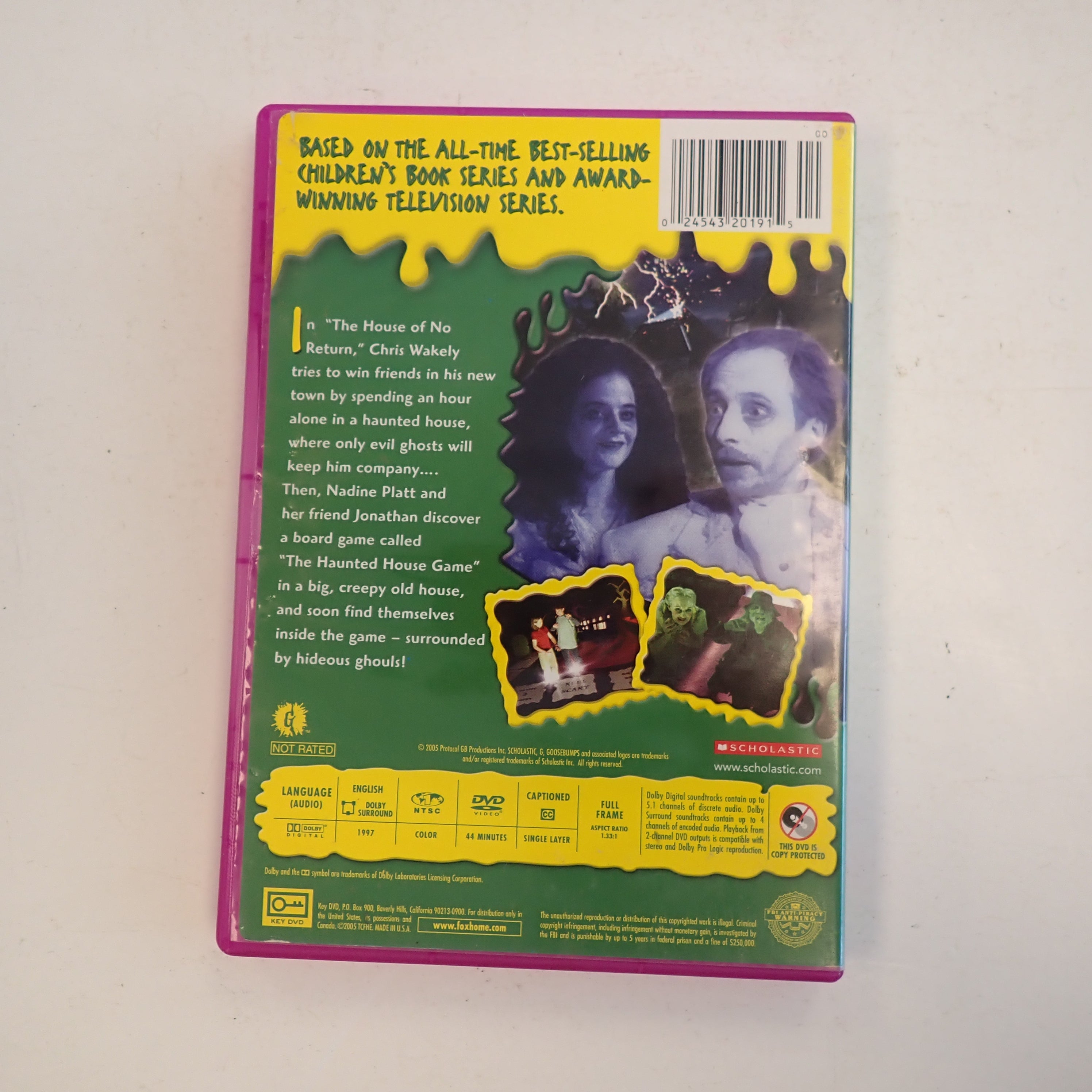 Goosebumps: Scary House - DVD