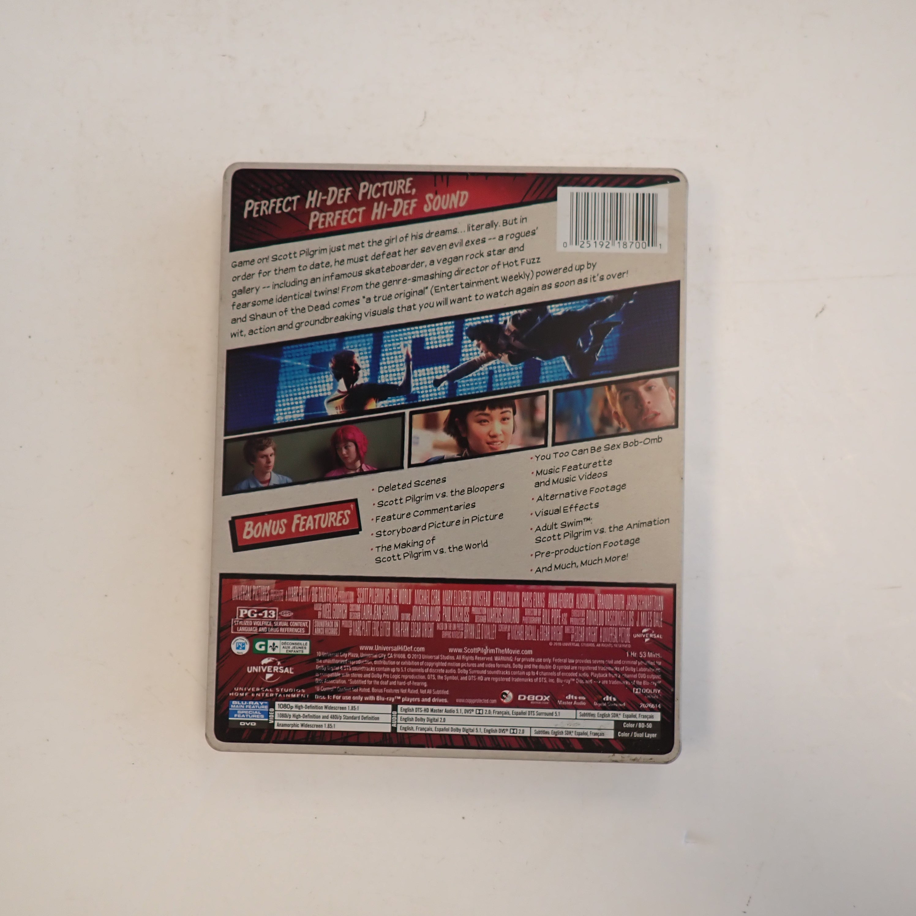 Scott Pilgrim (Steelbook)  - Blu-ray