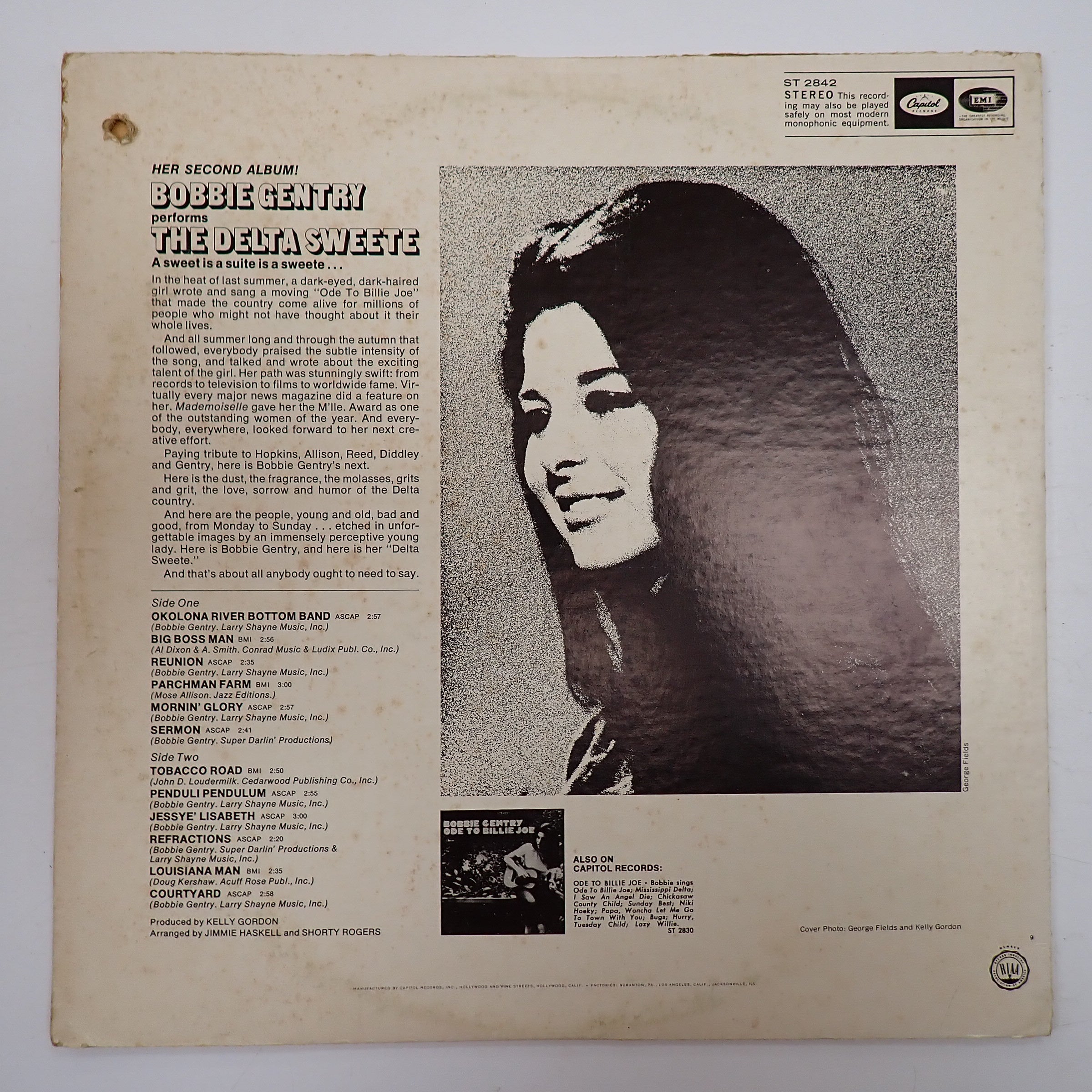 Bobbie Gentry - The Delta Sweete - Vinyl [Pre-Owned]