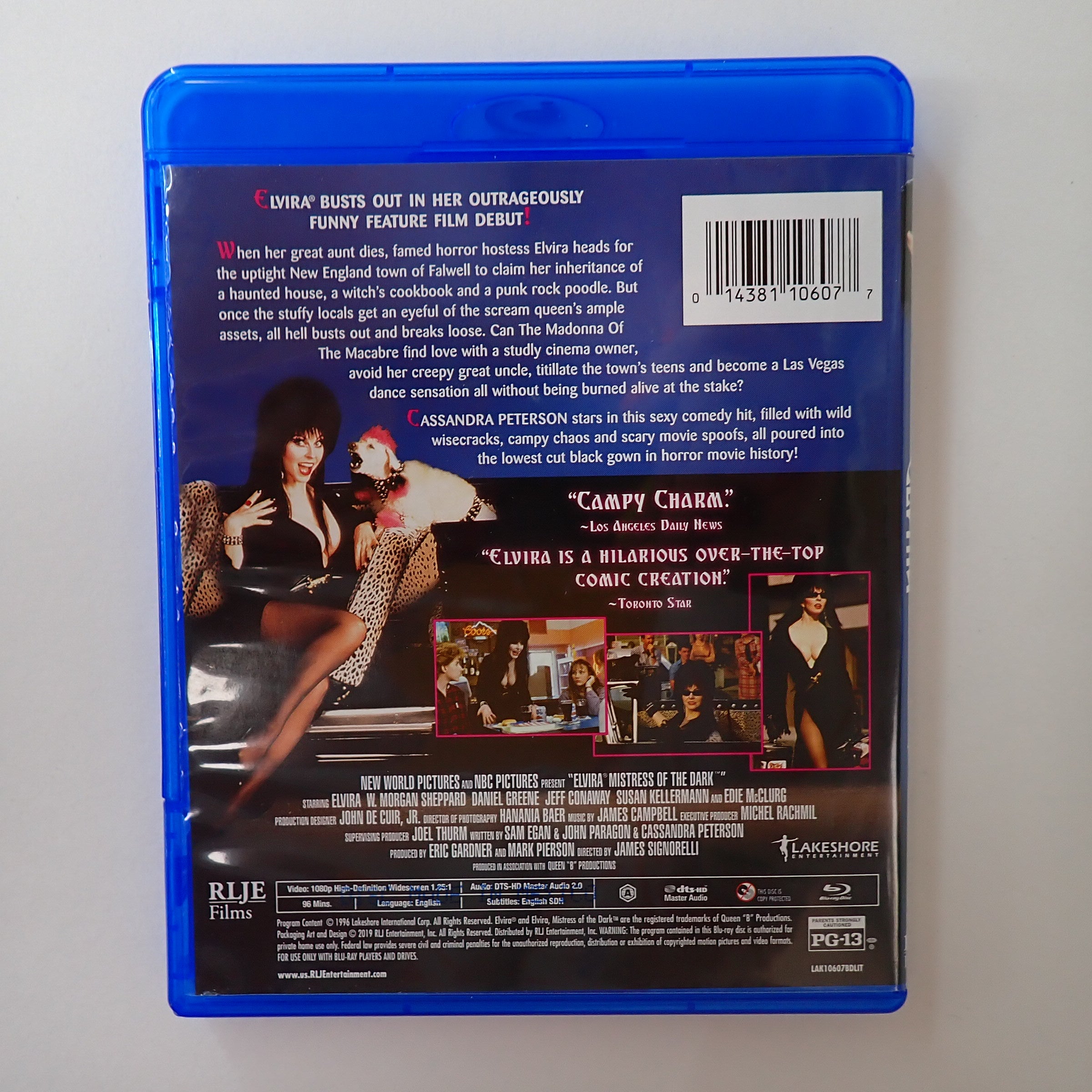 Elvira Mistress of the Dark - Blu-Ray [Pre-Owned]