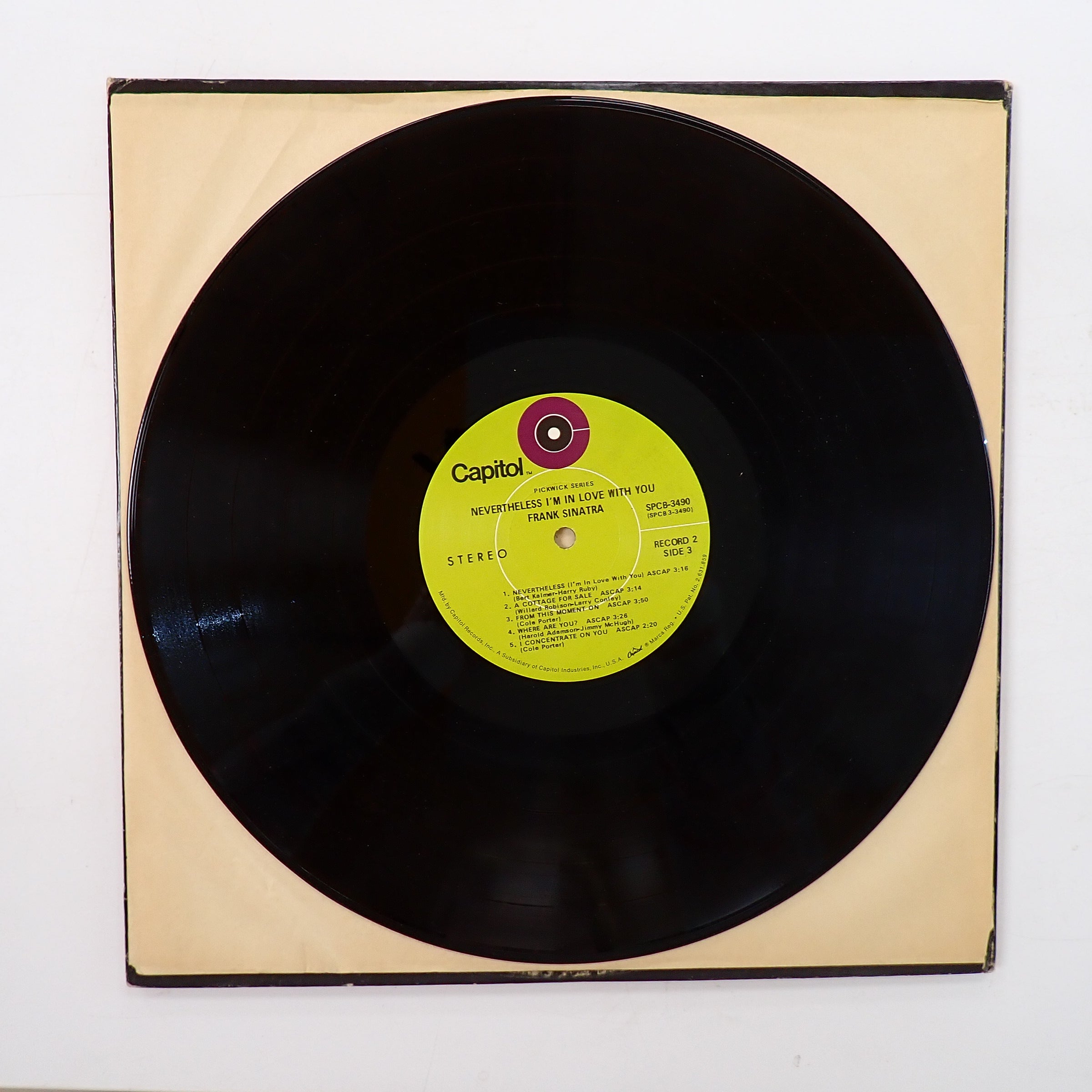 Frank Sinatra – Try A Little Tenderness / Nevertheless I'm In Love With You - Vinyl [Pre-Owned]