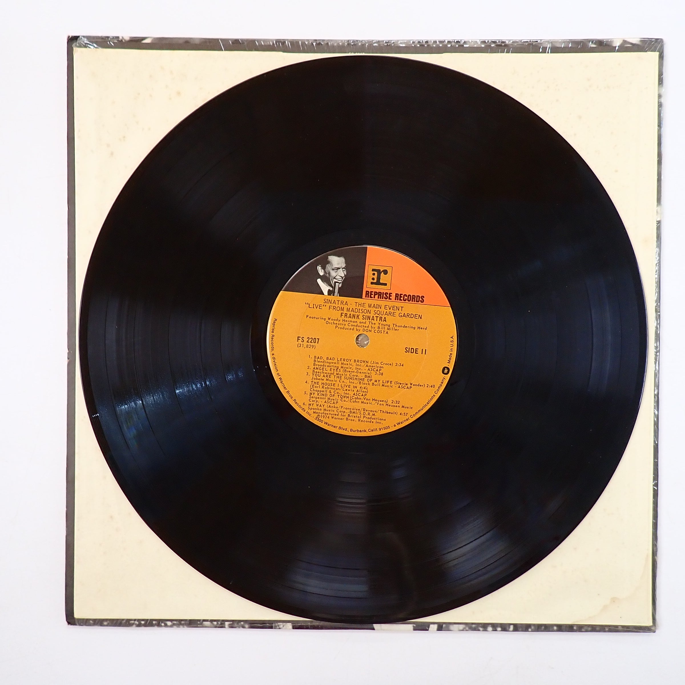 Frank Sinatra - The Main Event Live - Vinyl [Pre-Owned]