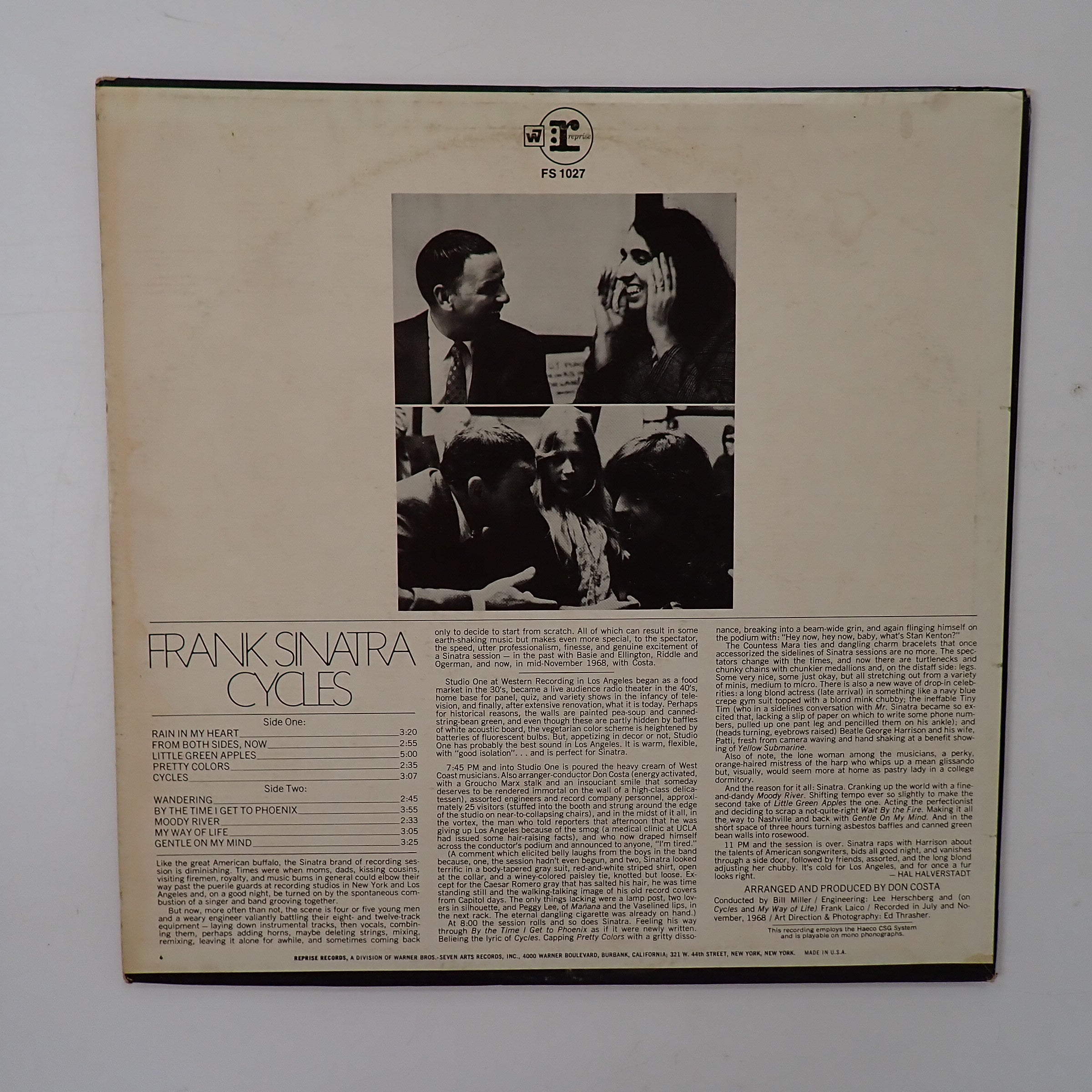 Frank Sinatra - Cycles - Vinyl [Pre-Owned]