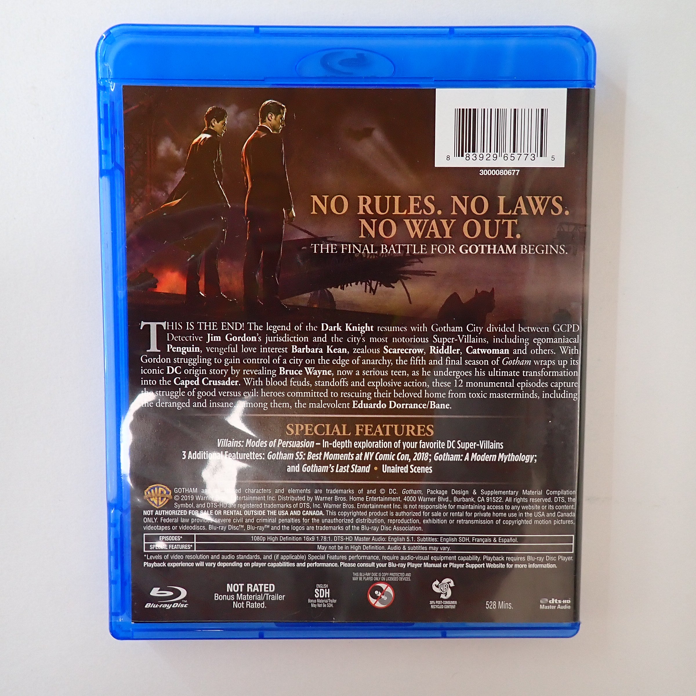 DC Gotham Complete Series - Blu-Ray [Pre-Owned]
